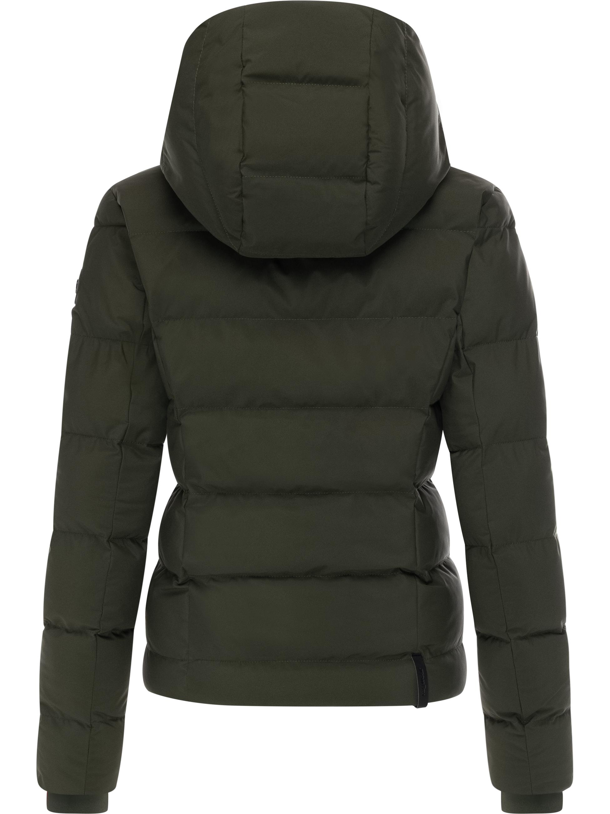 Wasserdichte Winterjacke mit Kapuze "Harlen YOUMODO" Dark Olive