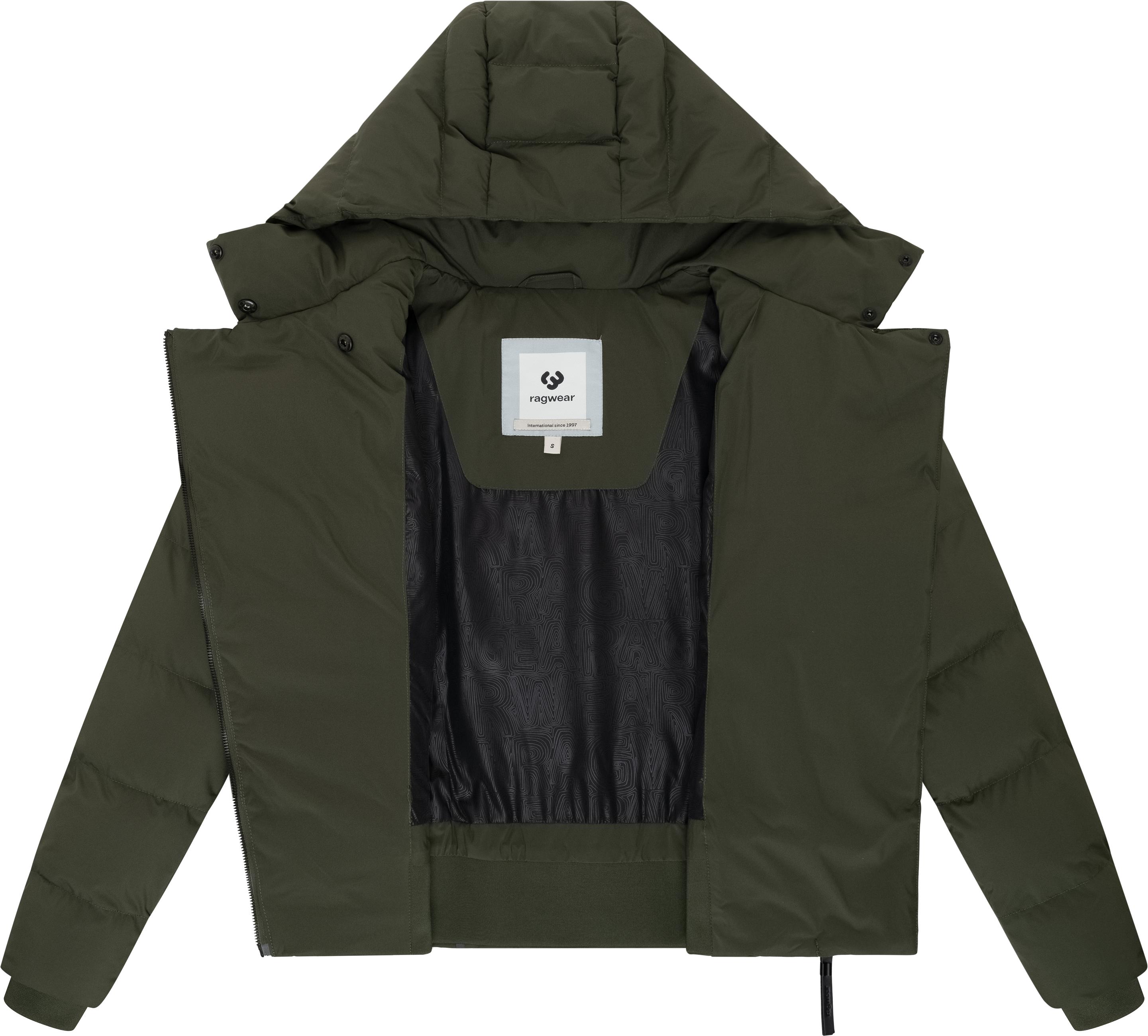 Wasserdichte Winterjacke mit Kapuze "Harlen YOUMODO" Dark Olive