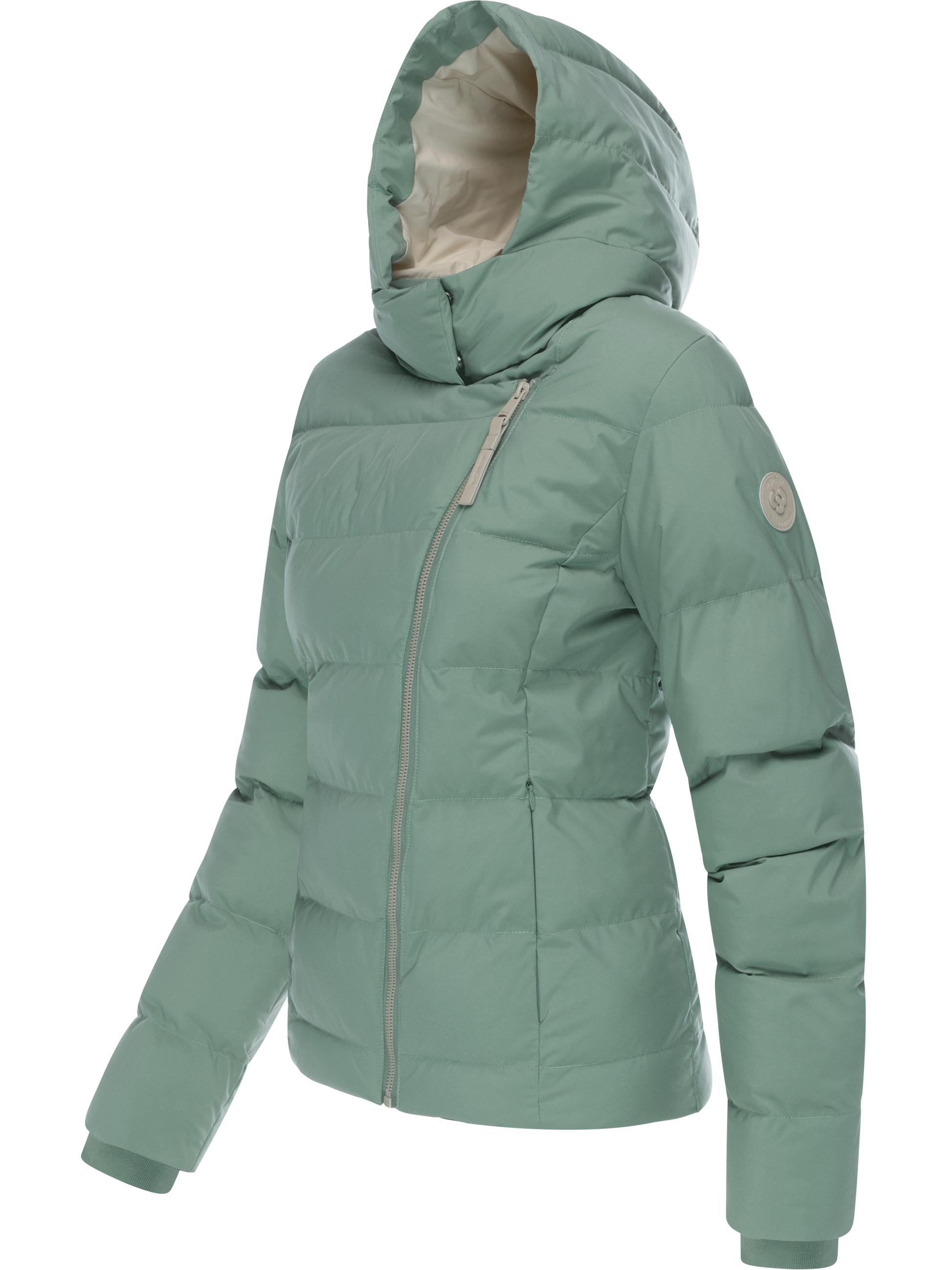 Wasserdichte Winterjacke mit Kapuze "Harlen YOUMODO" Dusty Green