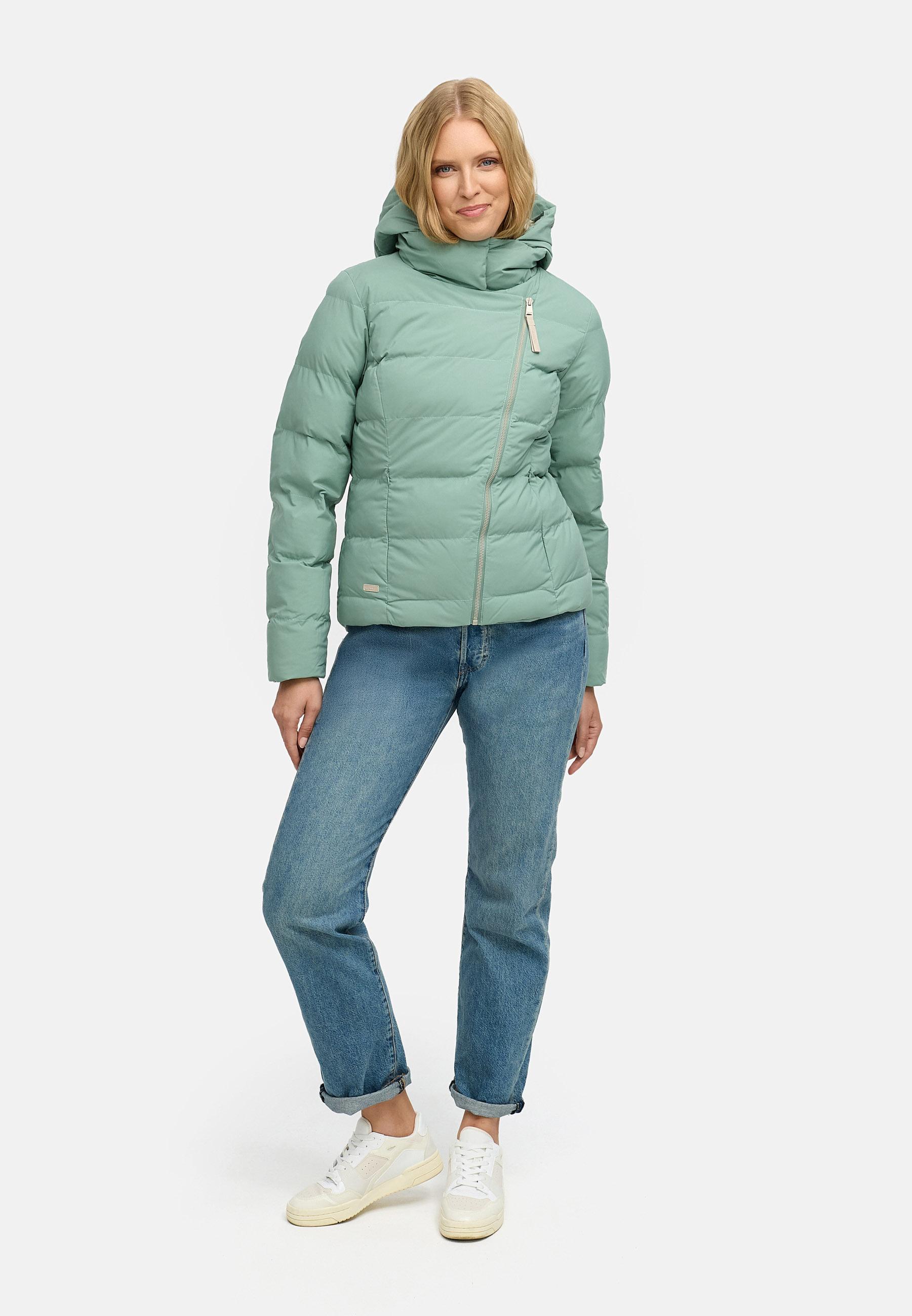 Wasserdichte Winterjacke mit Kapuze "Harlen YOUMODO" Dusty Green