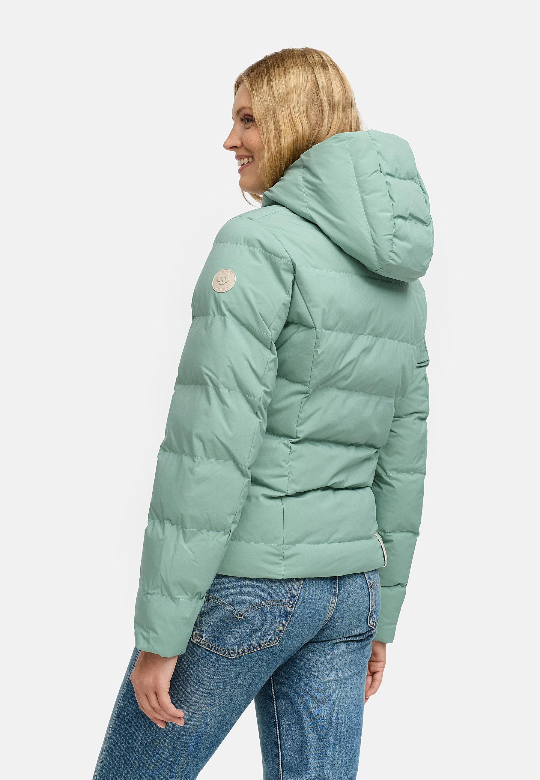 Wasserdichte Winterjacke mit Kapuze "Harlen YOUMODO" Dusty Green