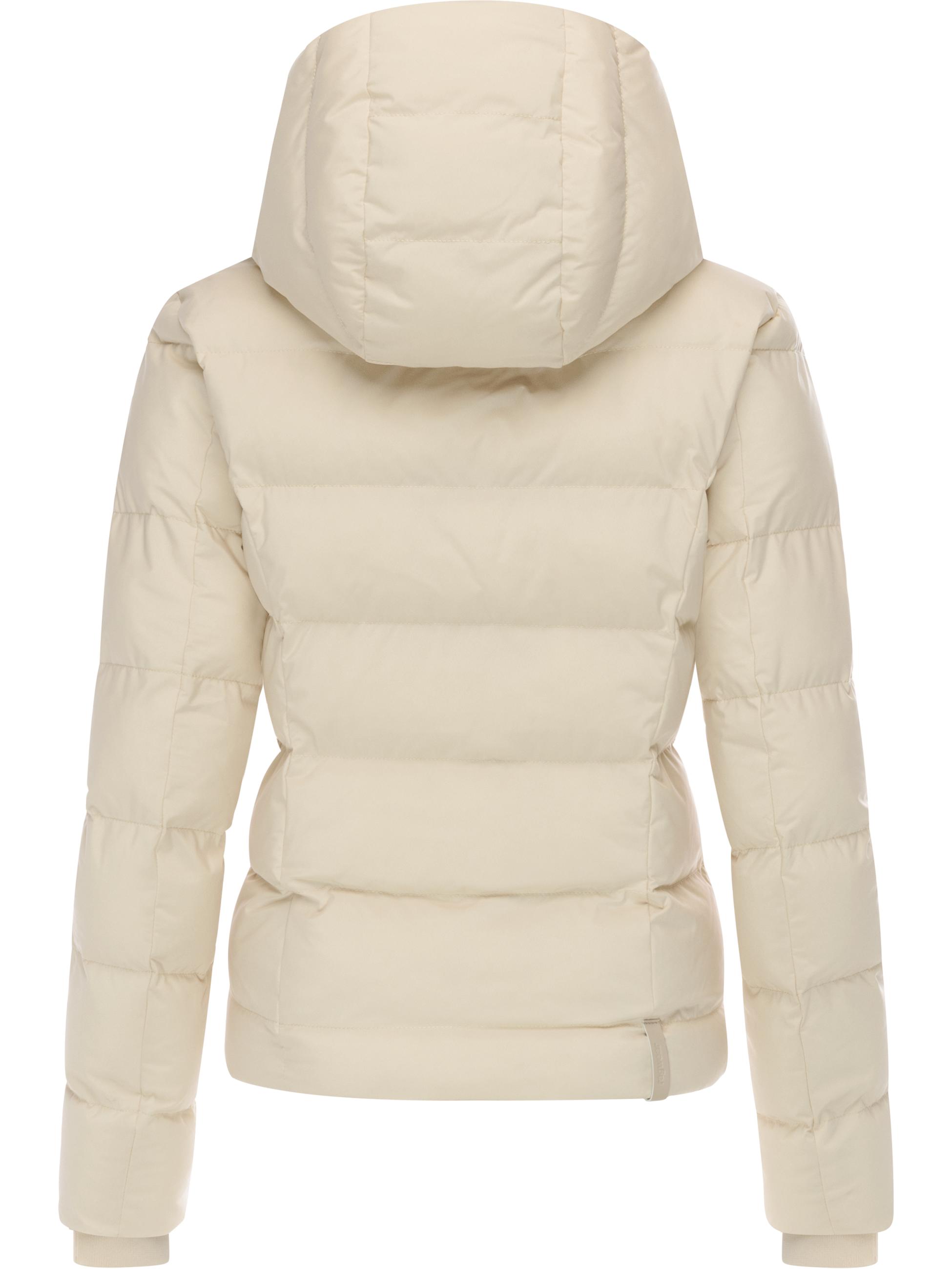 Wasserdichte Winterjacke mit Kapuze "Harlen YOUMODO" Ecru