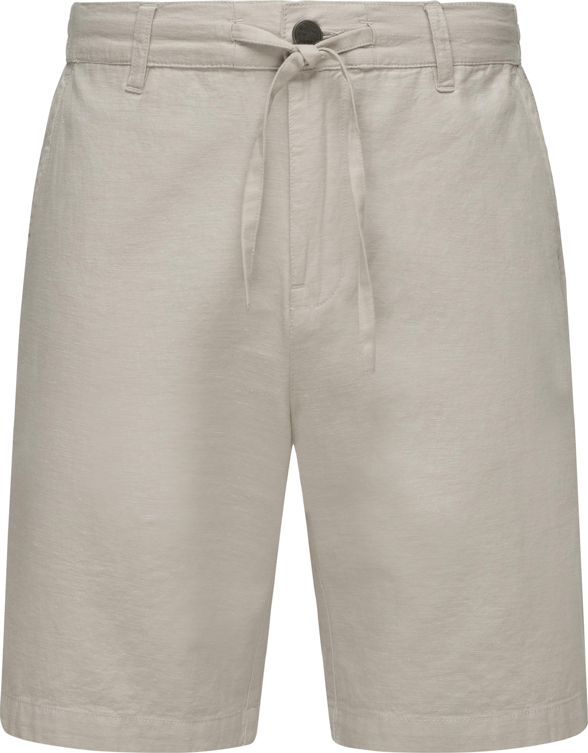 Kurze Chino-Shorts mit Bindeband "Harling" Bone