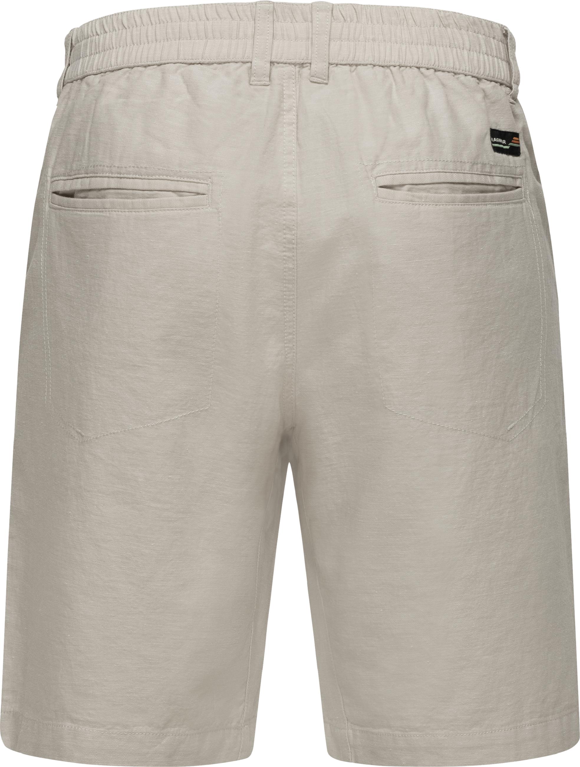 Kurze Chino-Shorts mit Bindeband "Harling" Bone