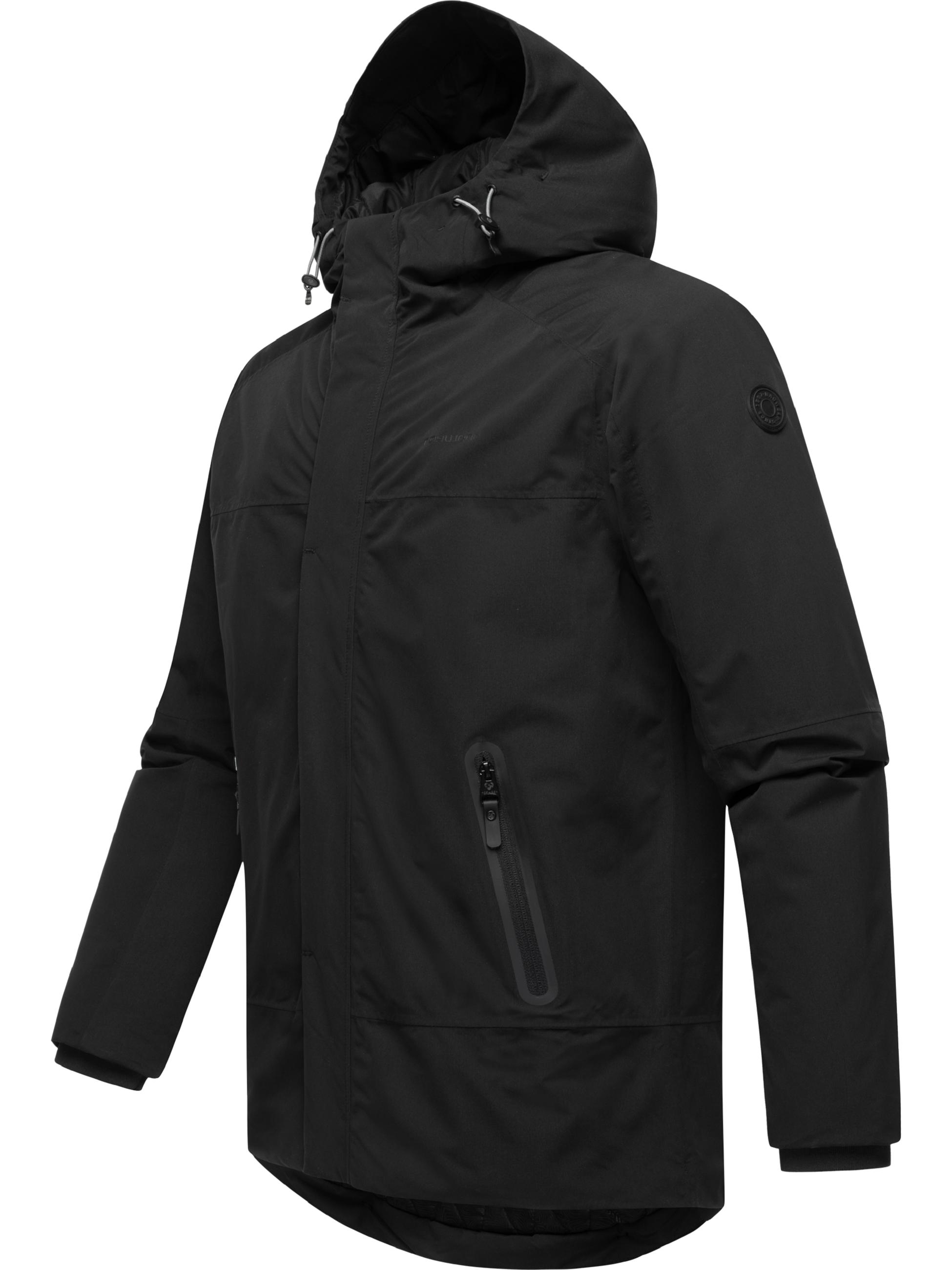 Winterjacke mit Kapuze "Hatar" Black24