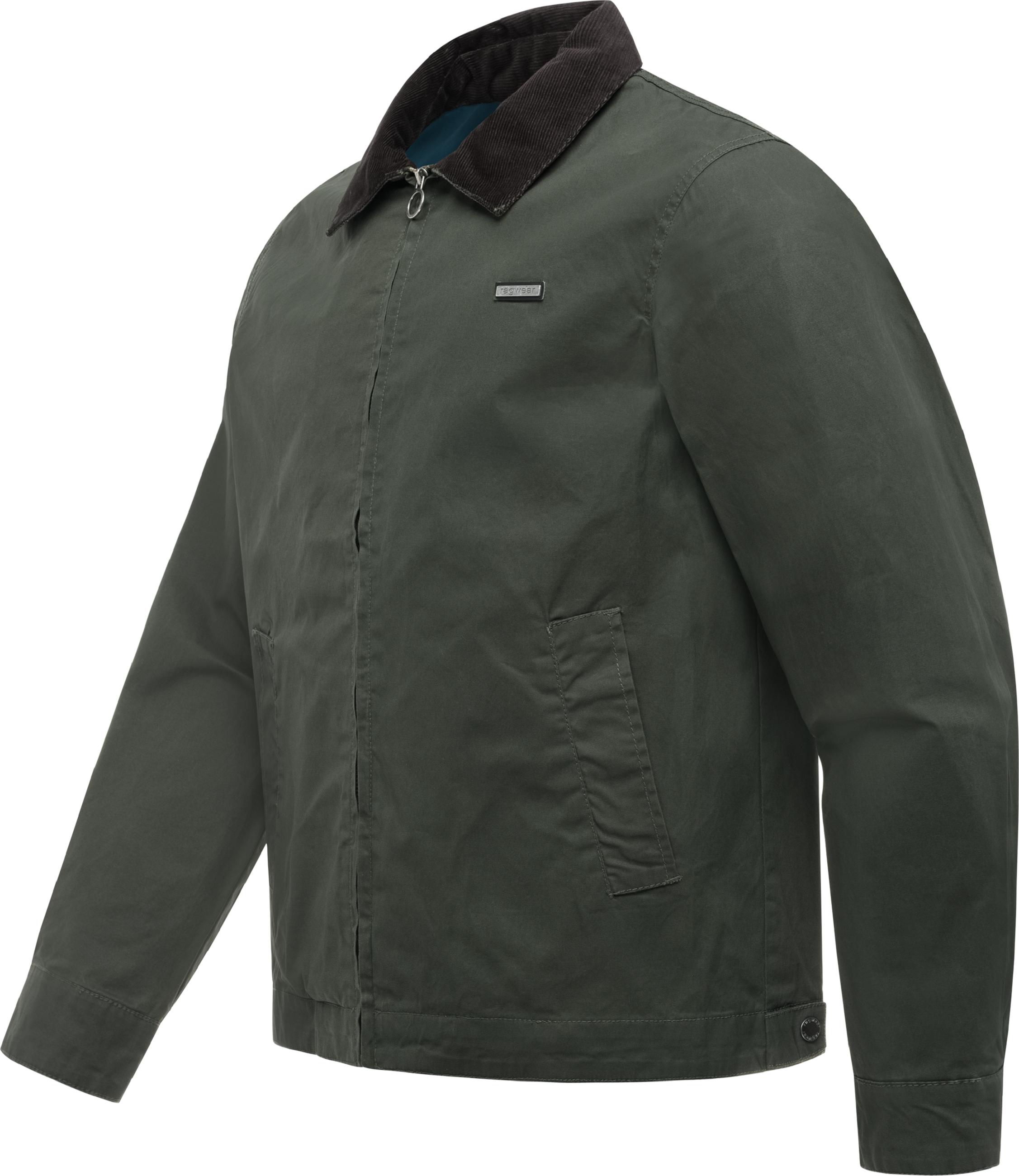 Leichte Hemdjacke "Hertan Vintage" Dark Olive