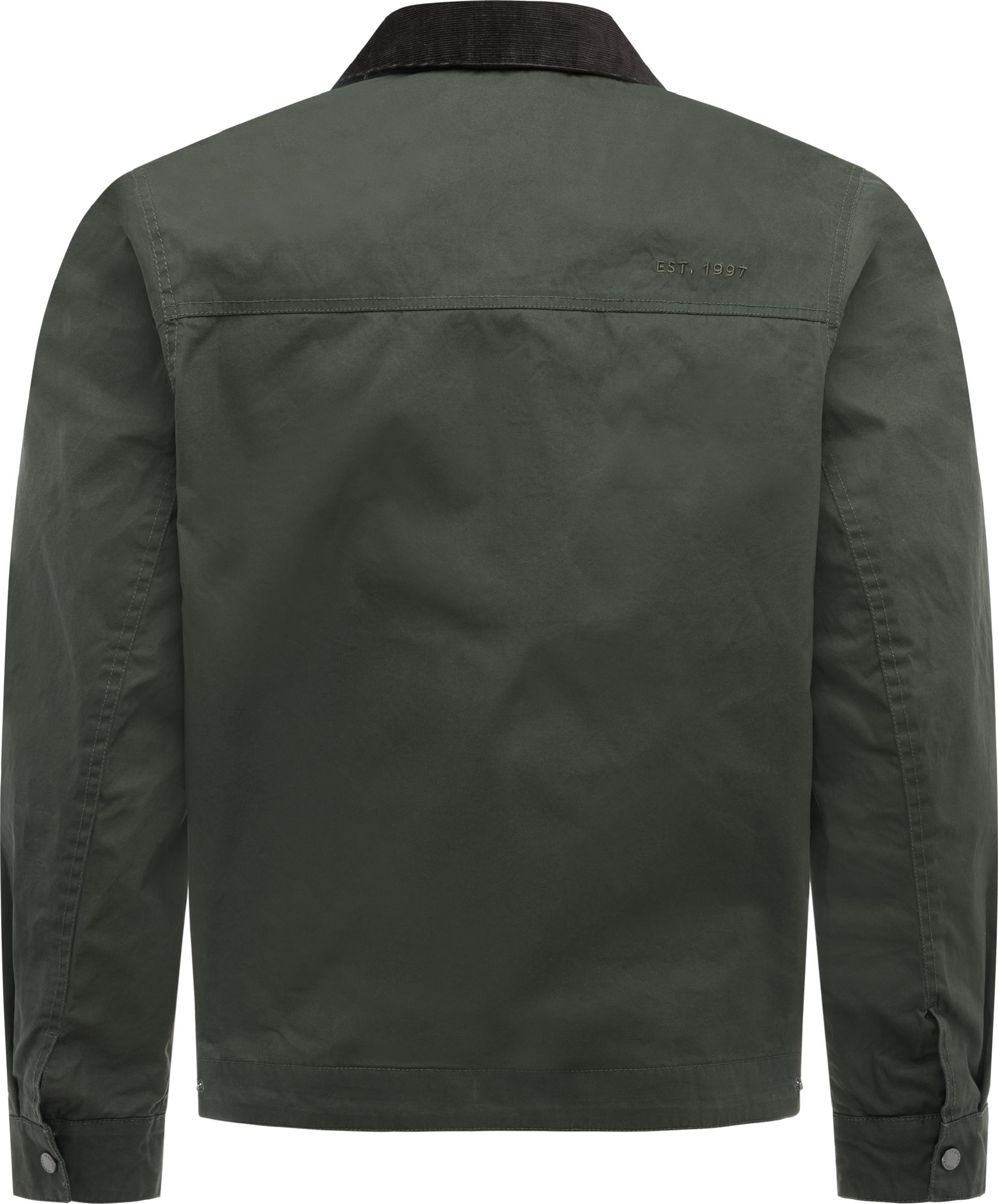 Leichte Hemdjacke "Hertan Vintage" Dark Olive