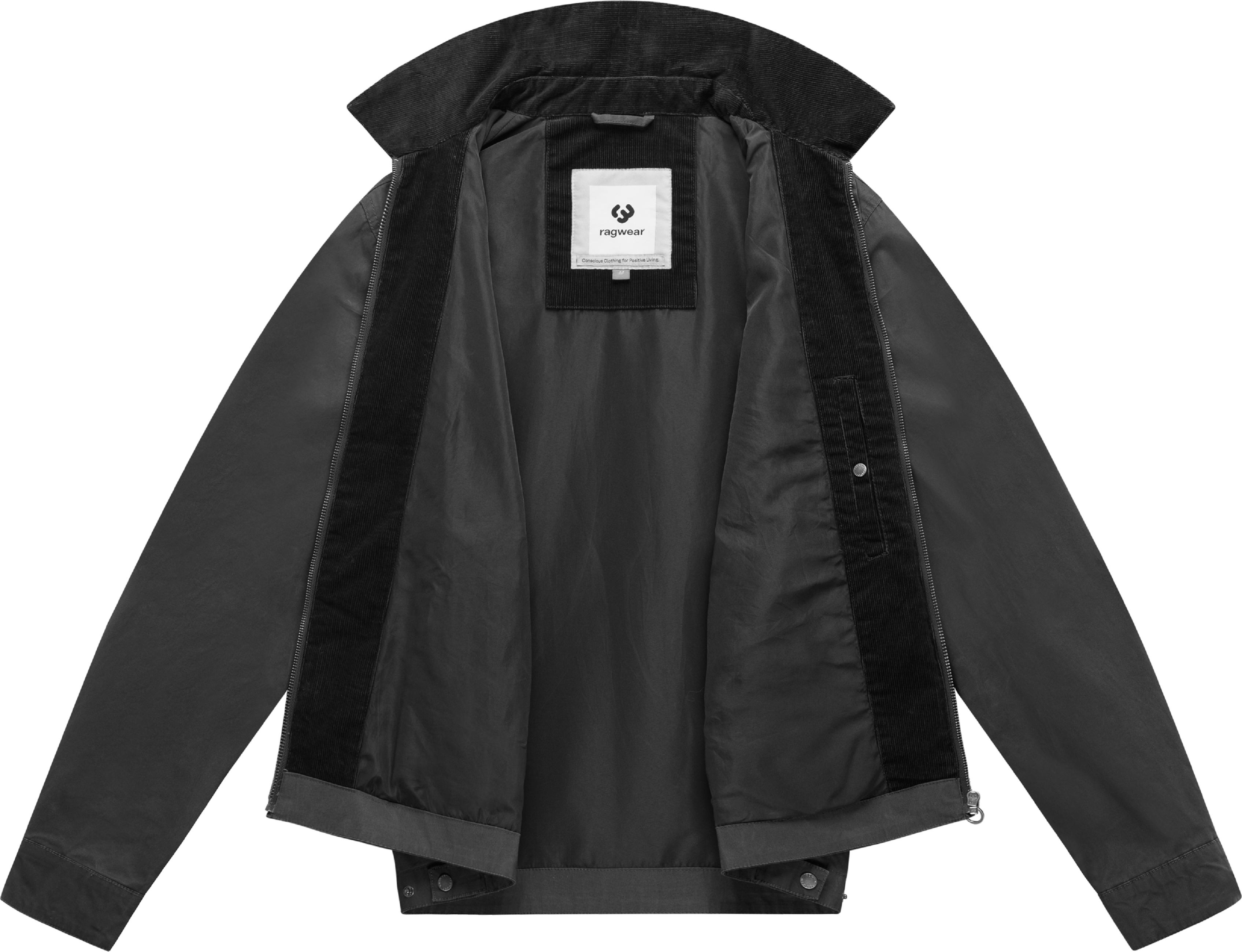 Leichte Hemdjacke "Hertan Vintage" Stone Grey