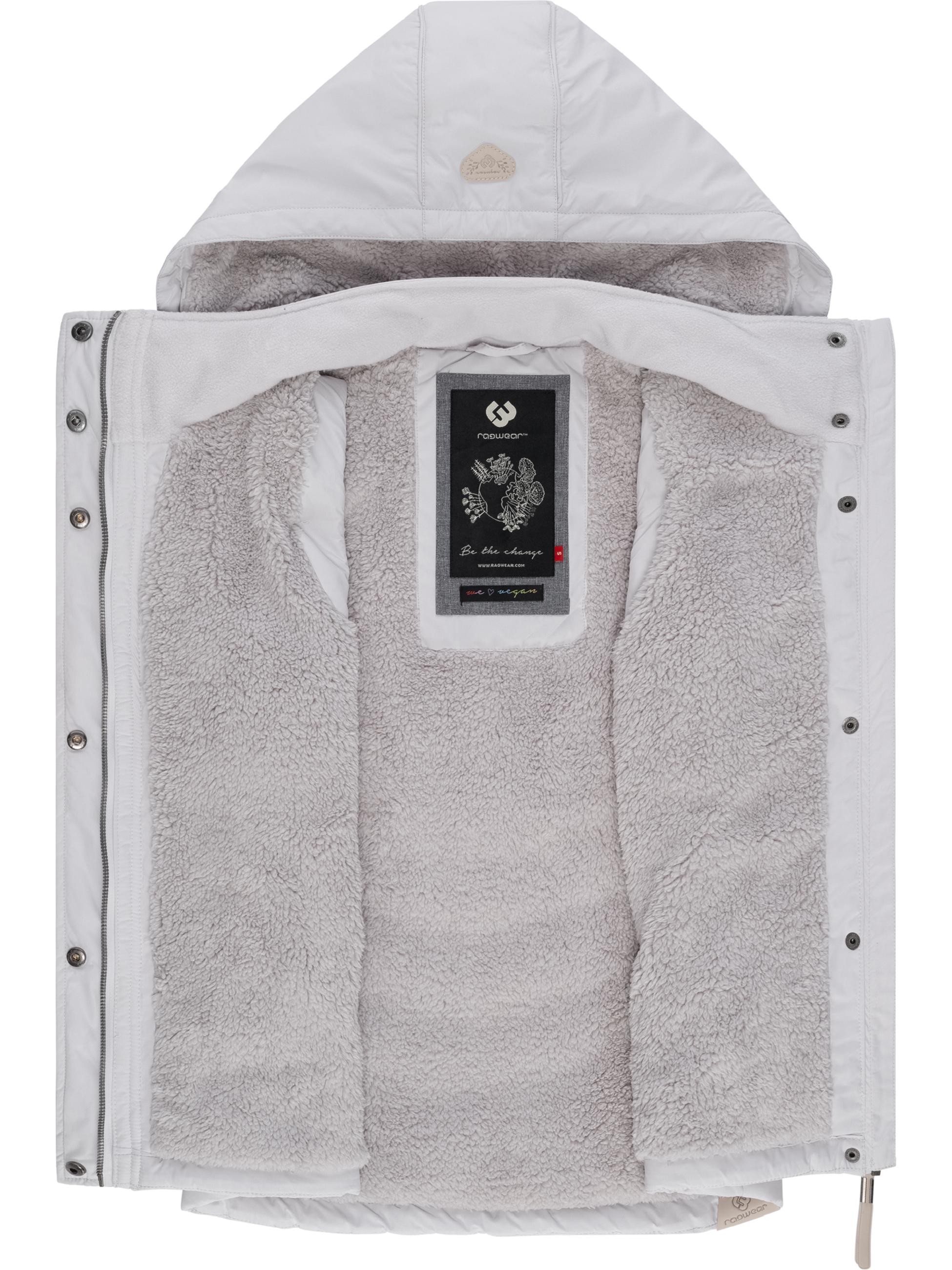 Wasserdichte Steppweste mit abnehmbarer Kapuze "Hesty" Light Grey22