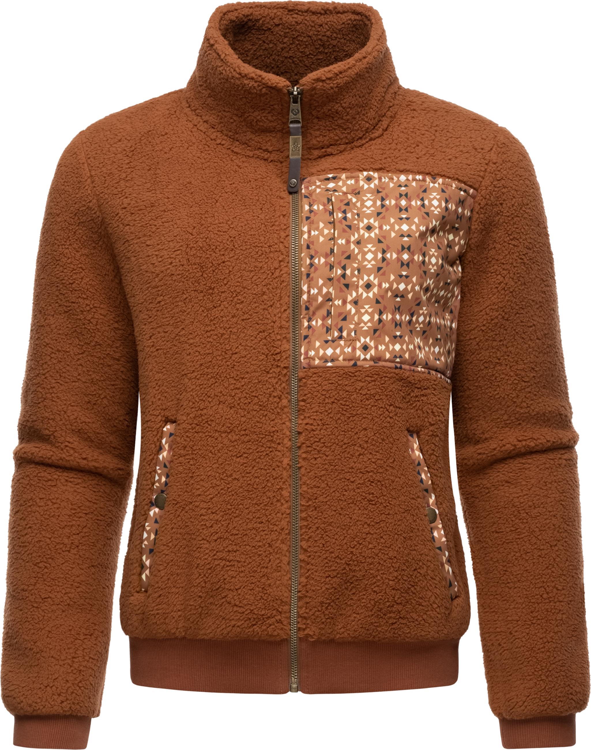 Weiche Fleecejacke "Imolla" Brown