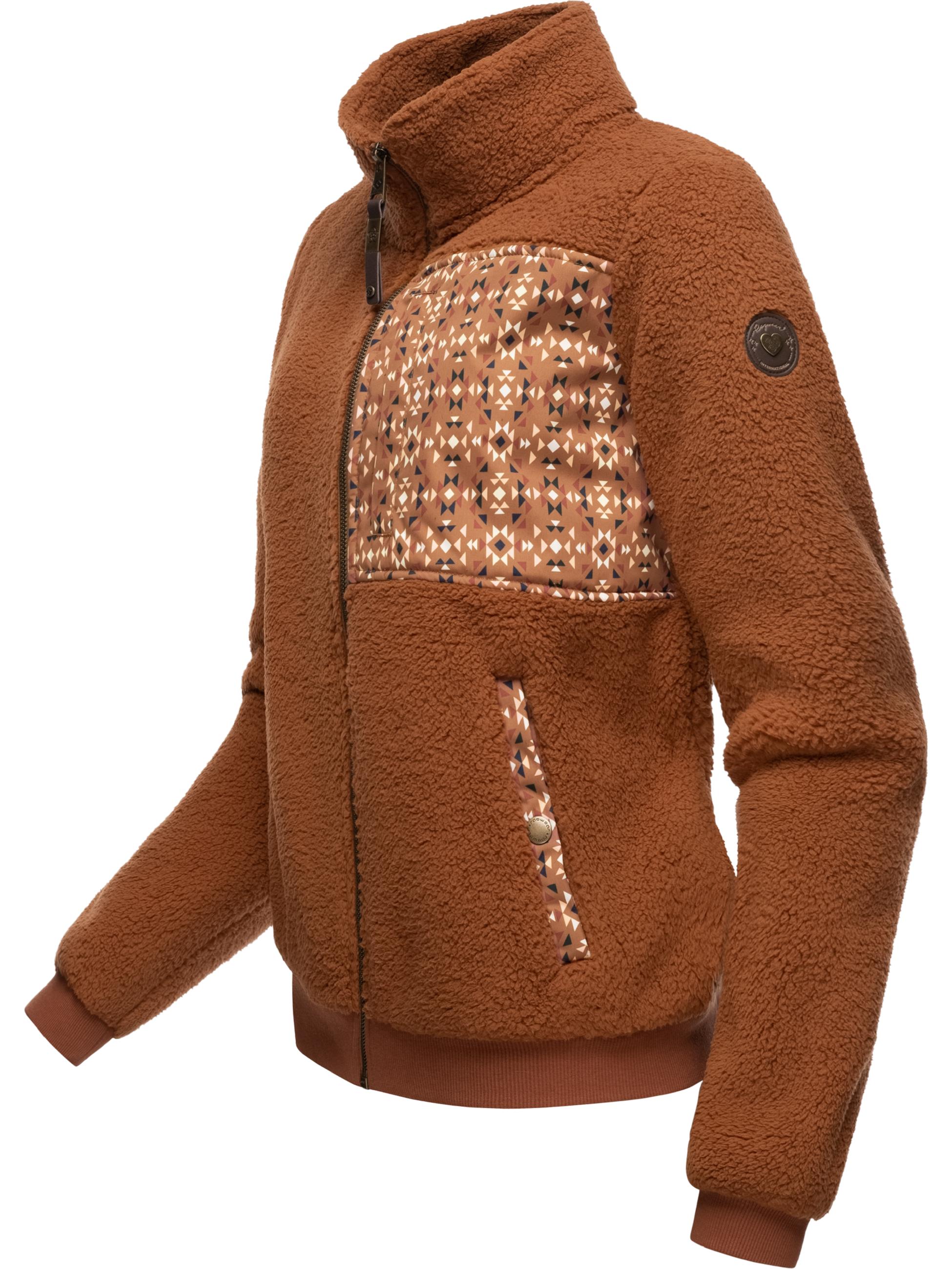 Weiche Fleecejacke "Imolla" Brown