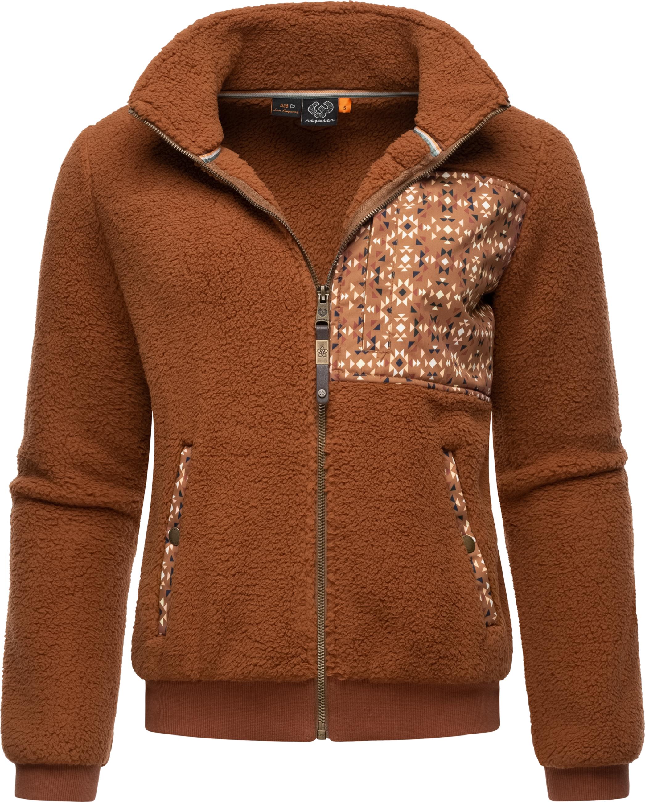 Weiche Fleecejacke "Imolla" Brown