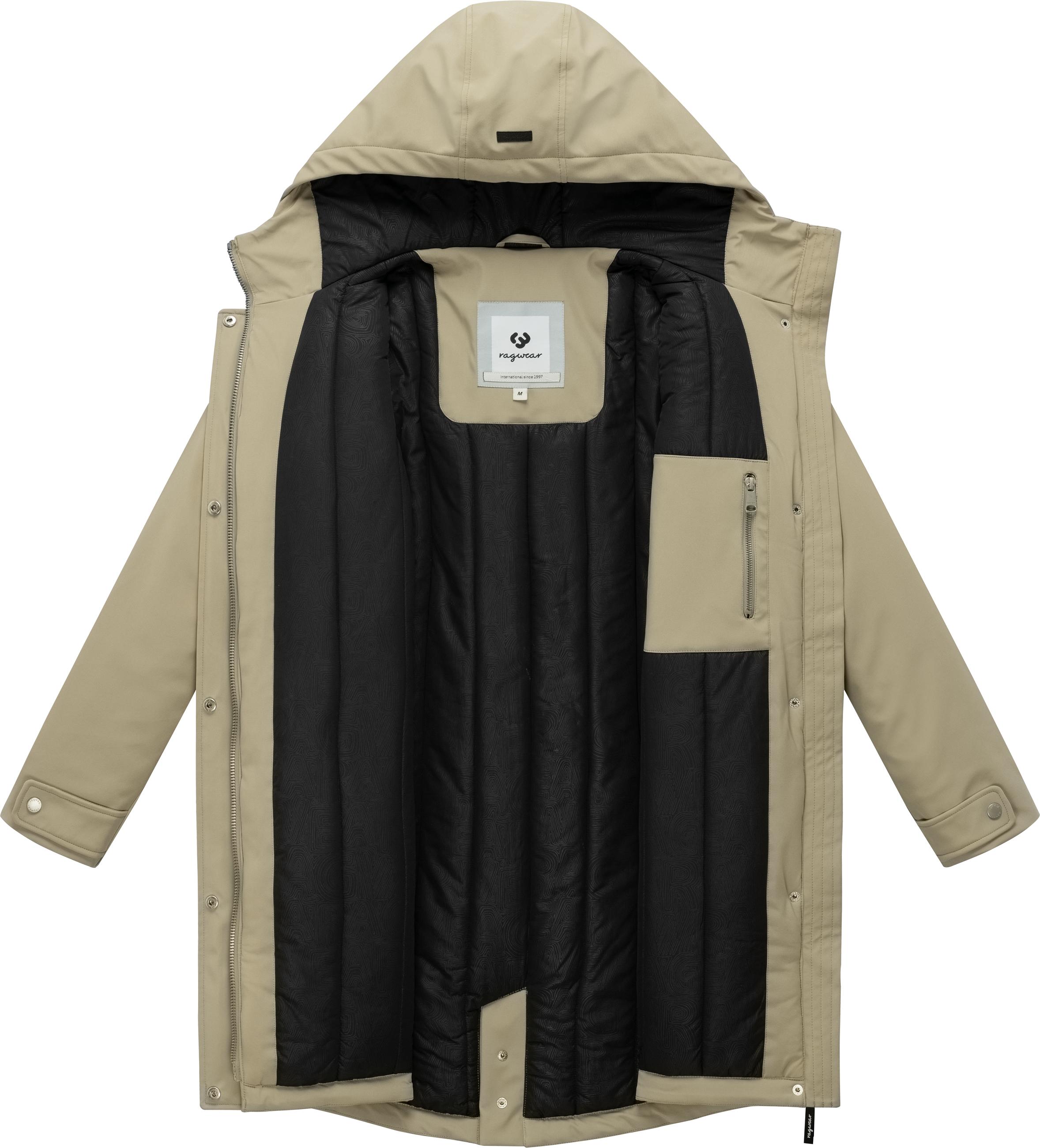 Wasserdichter Softshell-Kurzmantel mit Kapuze "Itiga" Sand26
