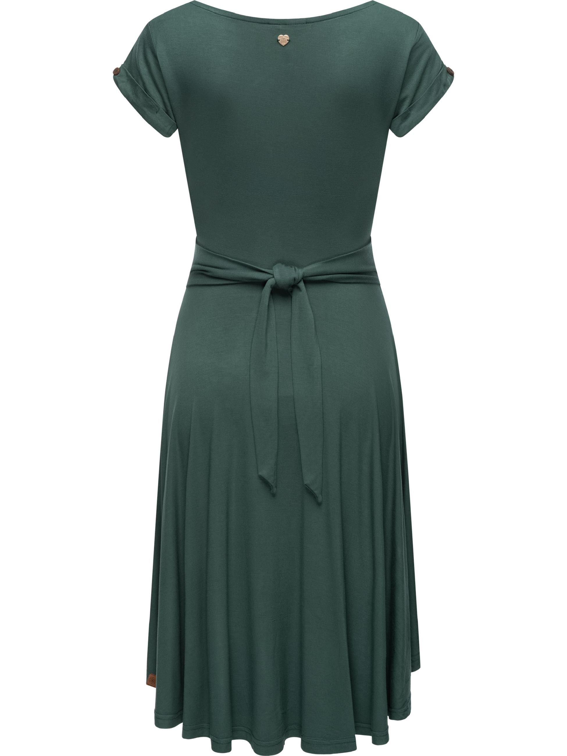 Leichtes Sommerkleid "Ivone Solid" Dark Green