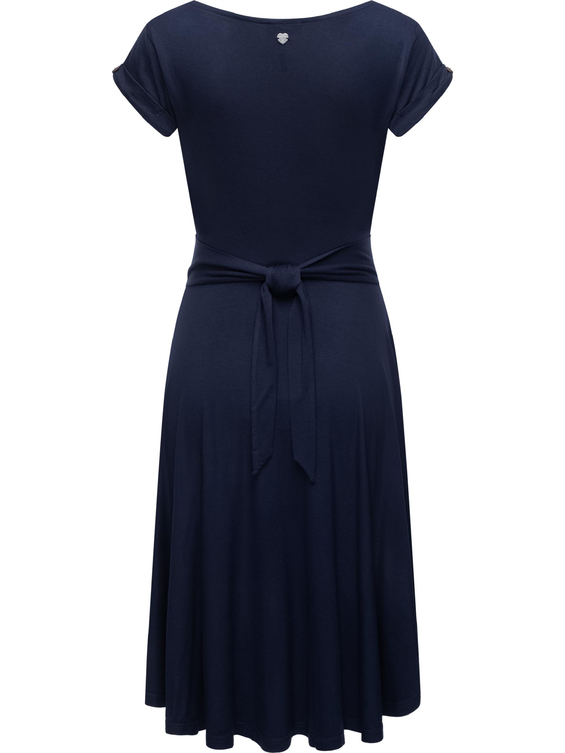 Leichtes Sommerkleid "Ivone Solid" Navy