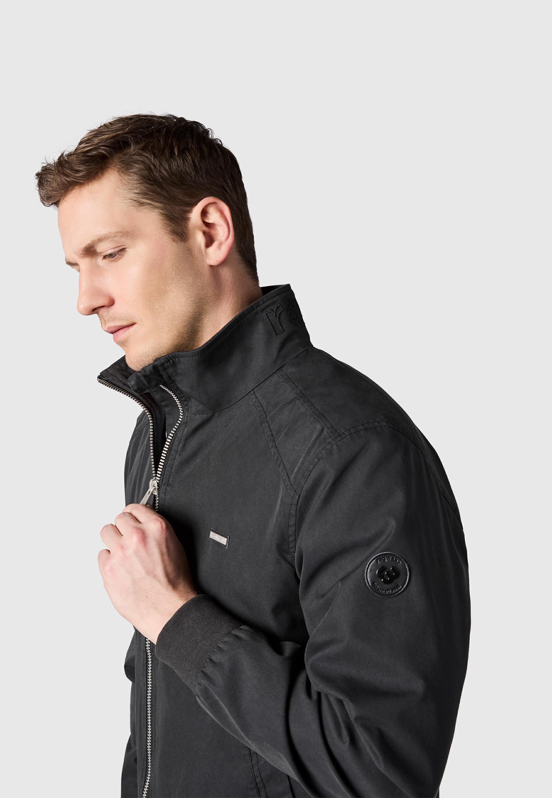 Leichte Übergangsjacke mit Stehkragen "Izzyk YOUMODO" Black