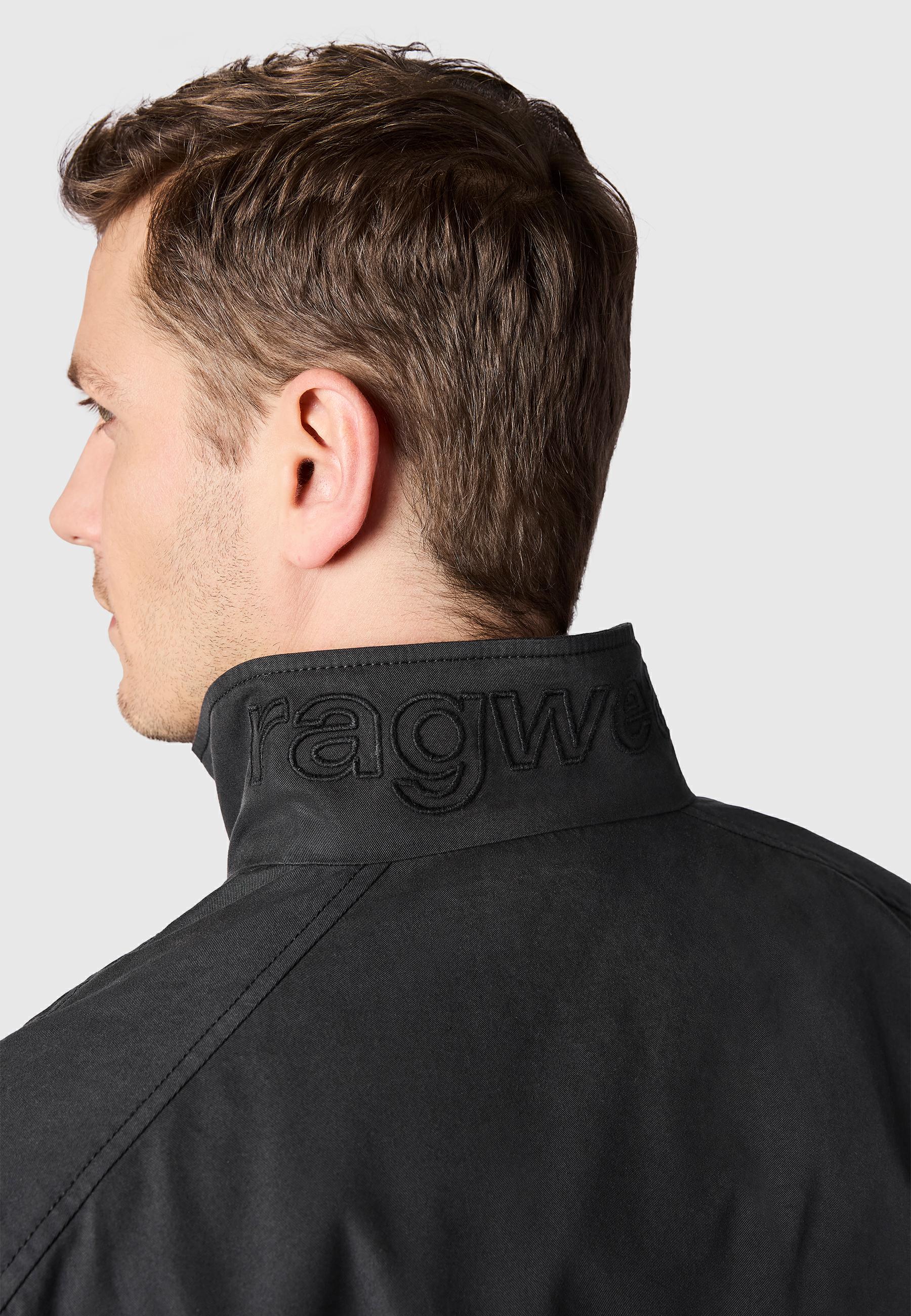 Leichte Übergangsjacke mit Stehkragen "Izzyk YOUMODO" Black