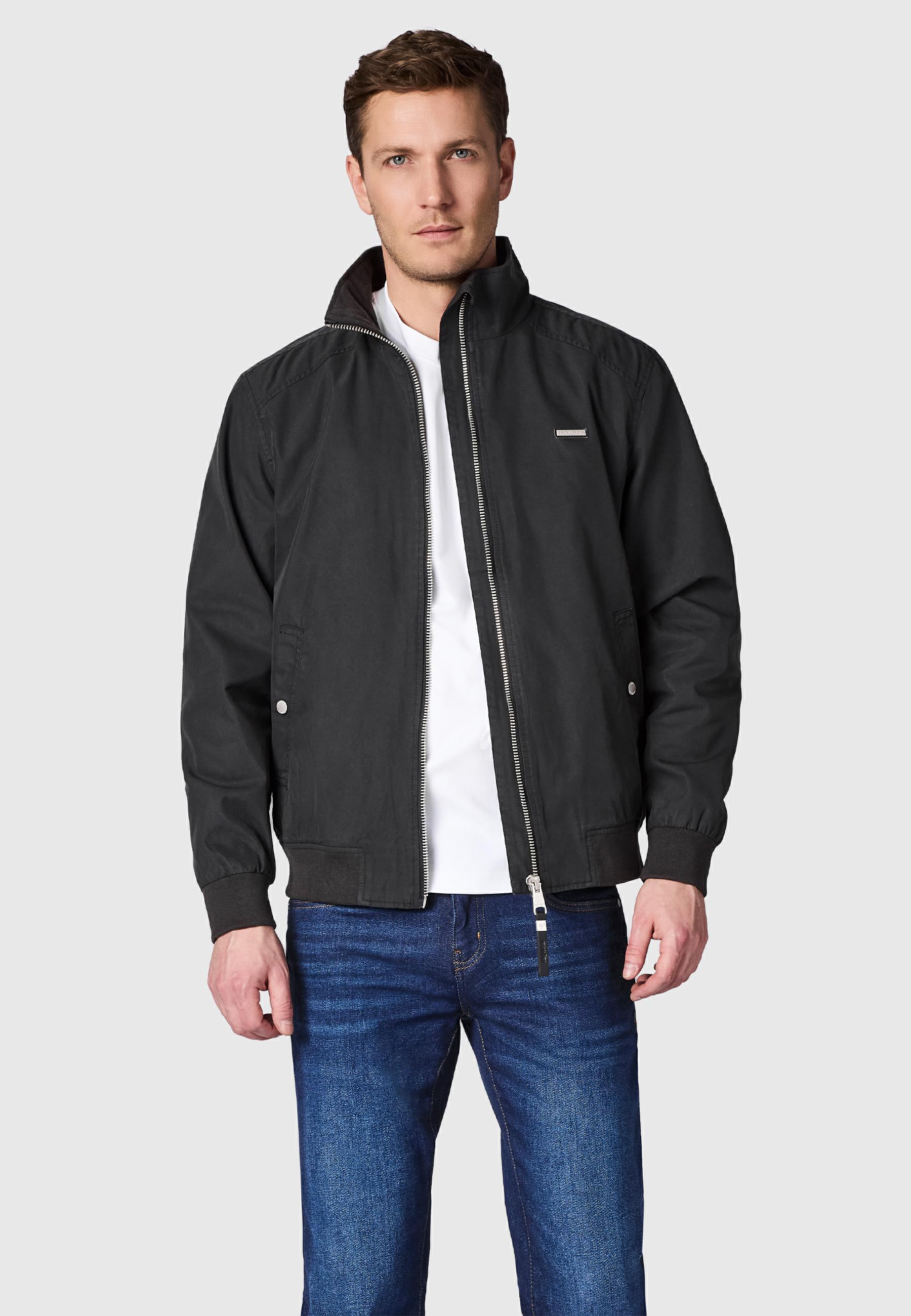Leichte Übergangsjacke mit Stehkragen "Izzyk YOUMODO" Black