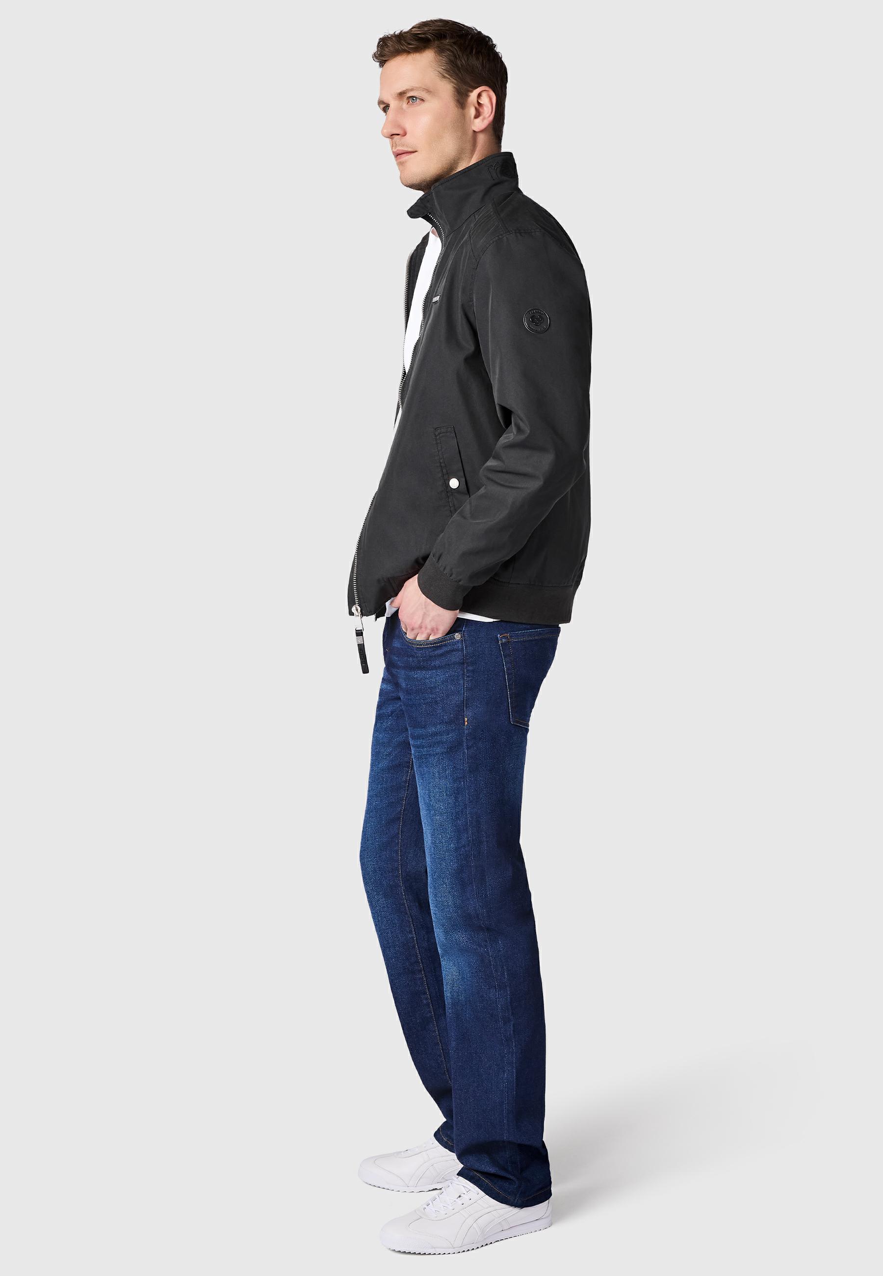 Leichte Übergangsjacke mit Stehkragen "Izzyk YOUMODO" Black