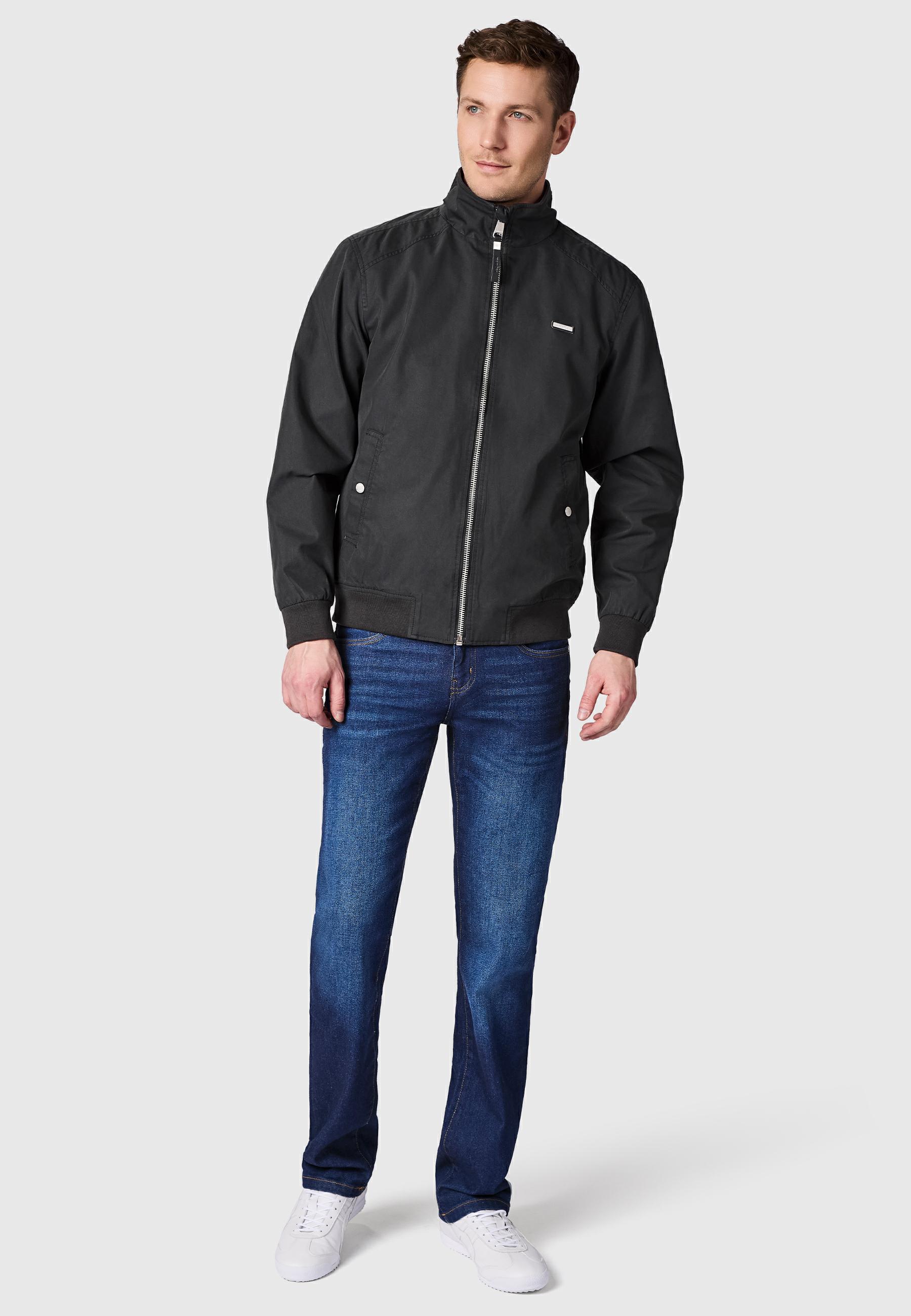 Leichte Übergangsjacke mit Stehkragen "Izzyk YOUMODO" Black