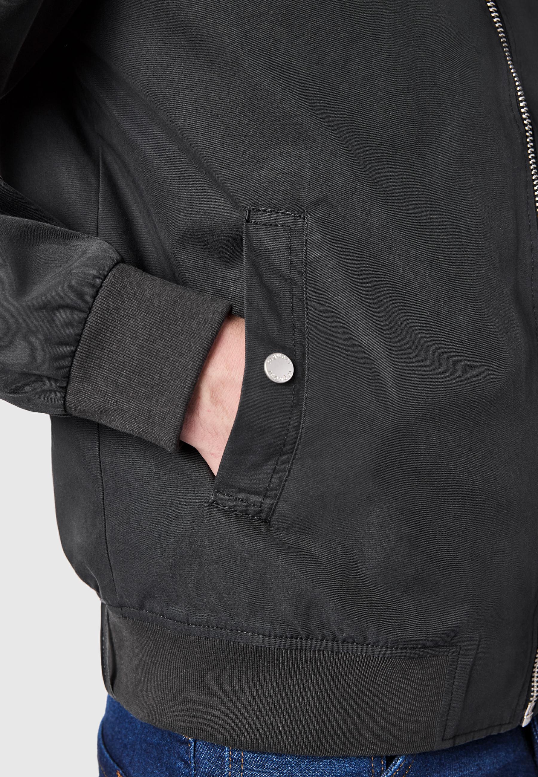 Leichte Übergangsjacke mit Stehkragen "Izzyk YOUMODO" Black