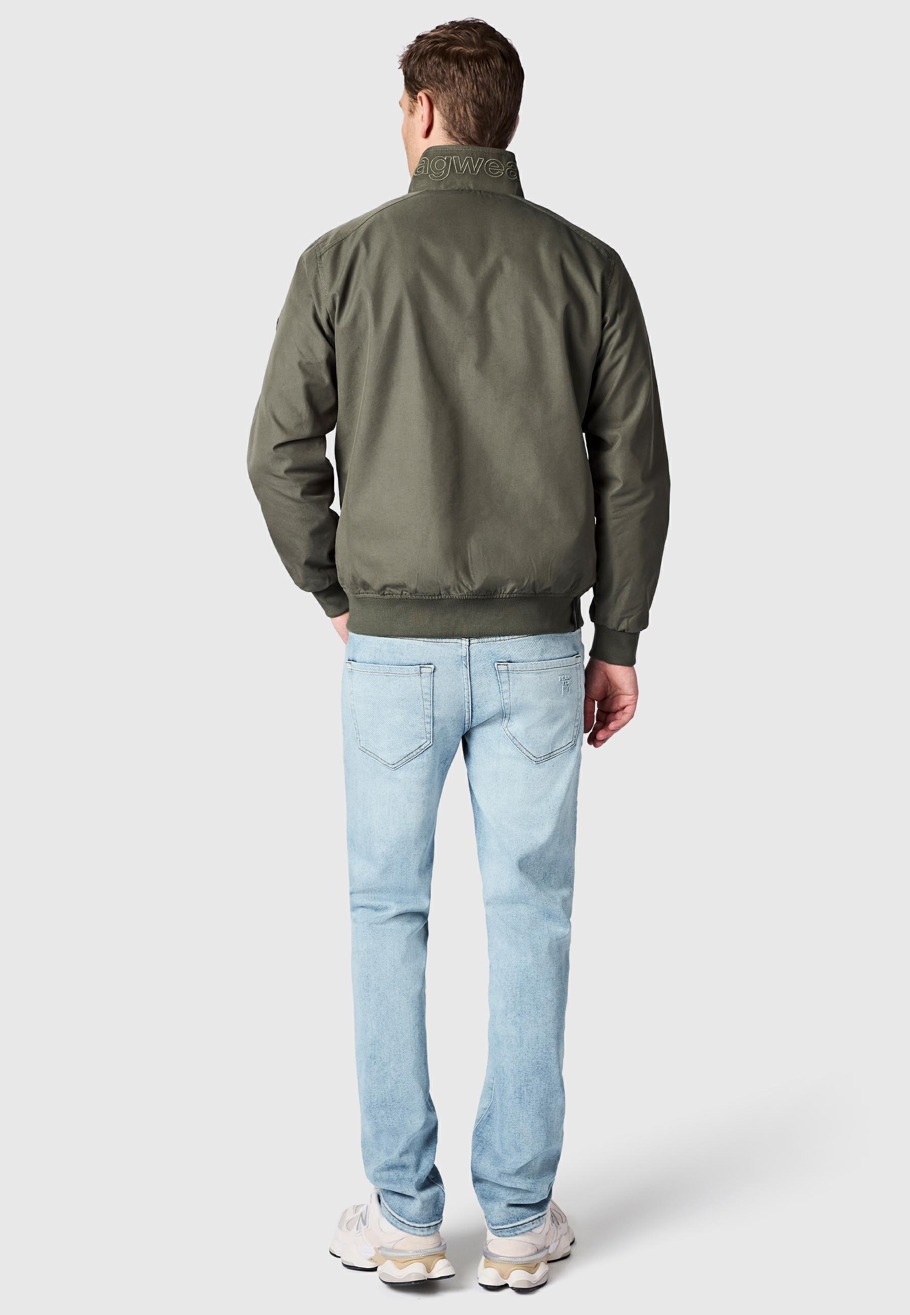 Leichte Übergangsjacke mit Stehkragen "Izzyk YOUMODO" Dark Olive