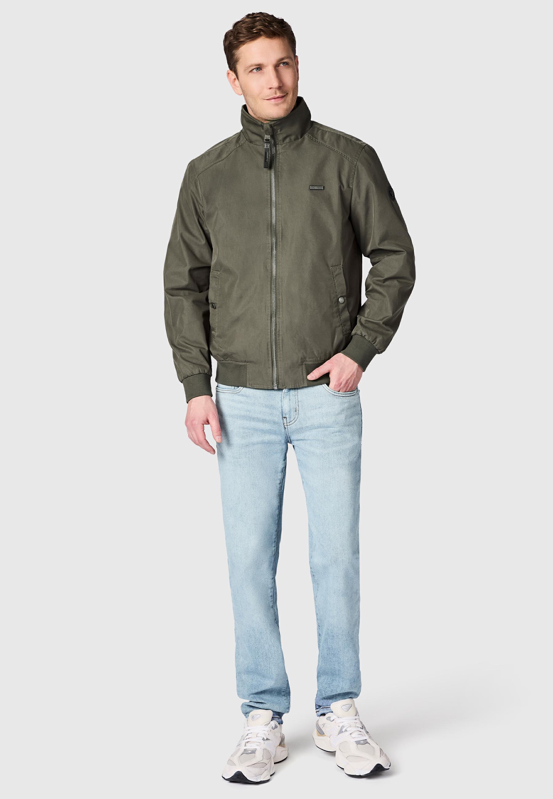 Leichte Übergangsjacke mit Stehkragen "Izzyk YOUMODO" Dark Olive