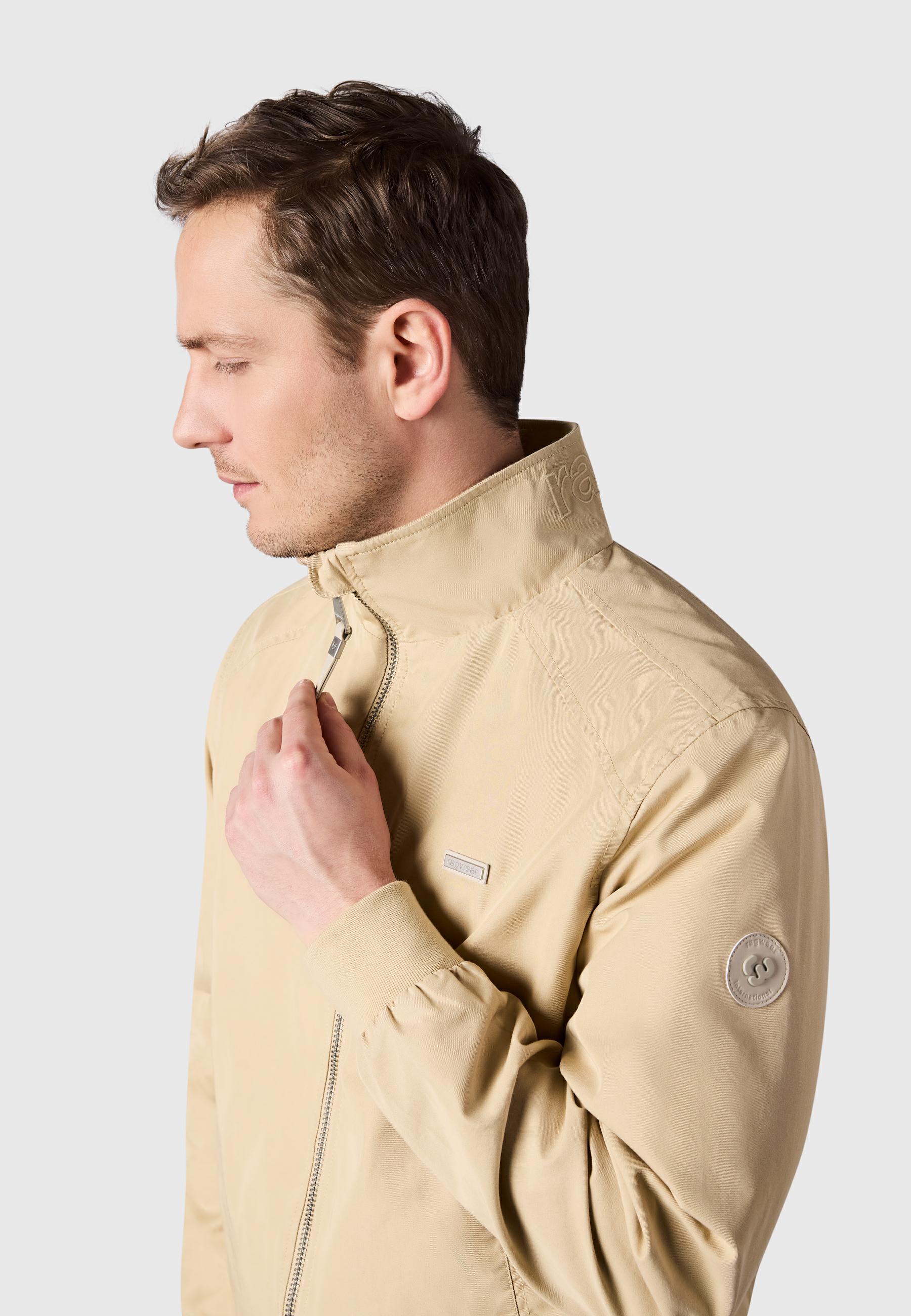 Leichte Übergangsjacke mit Stehkragen "Izzyk YOUMODO" Sand