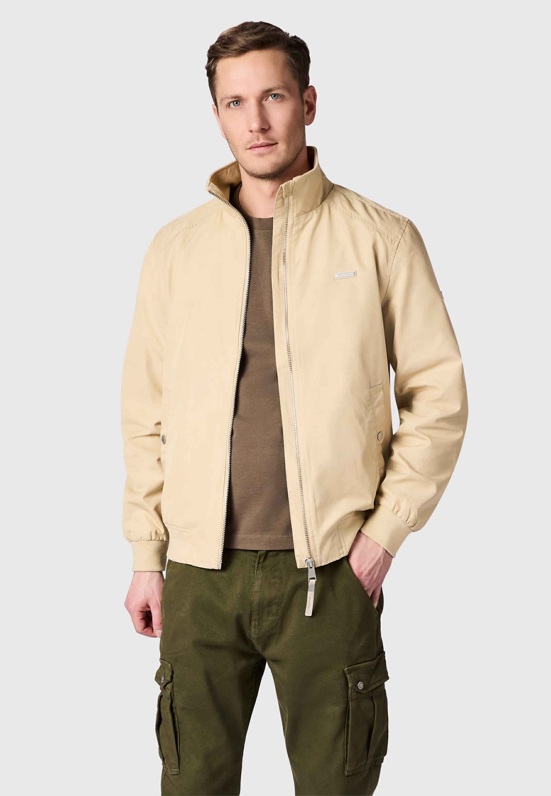 Leichte Übergangsjacke mit Stehkragen "Izzyk YOUMODO" Sand