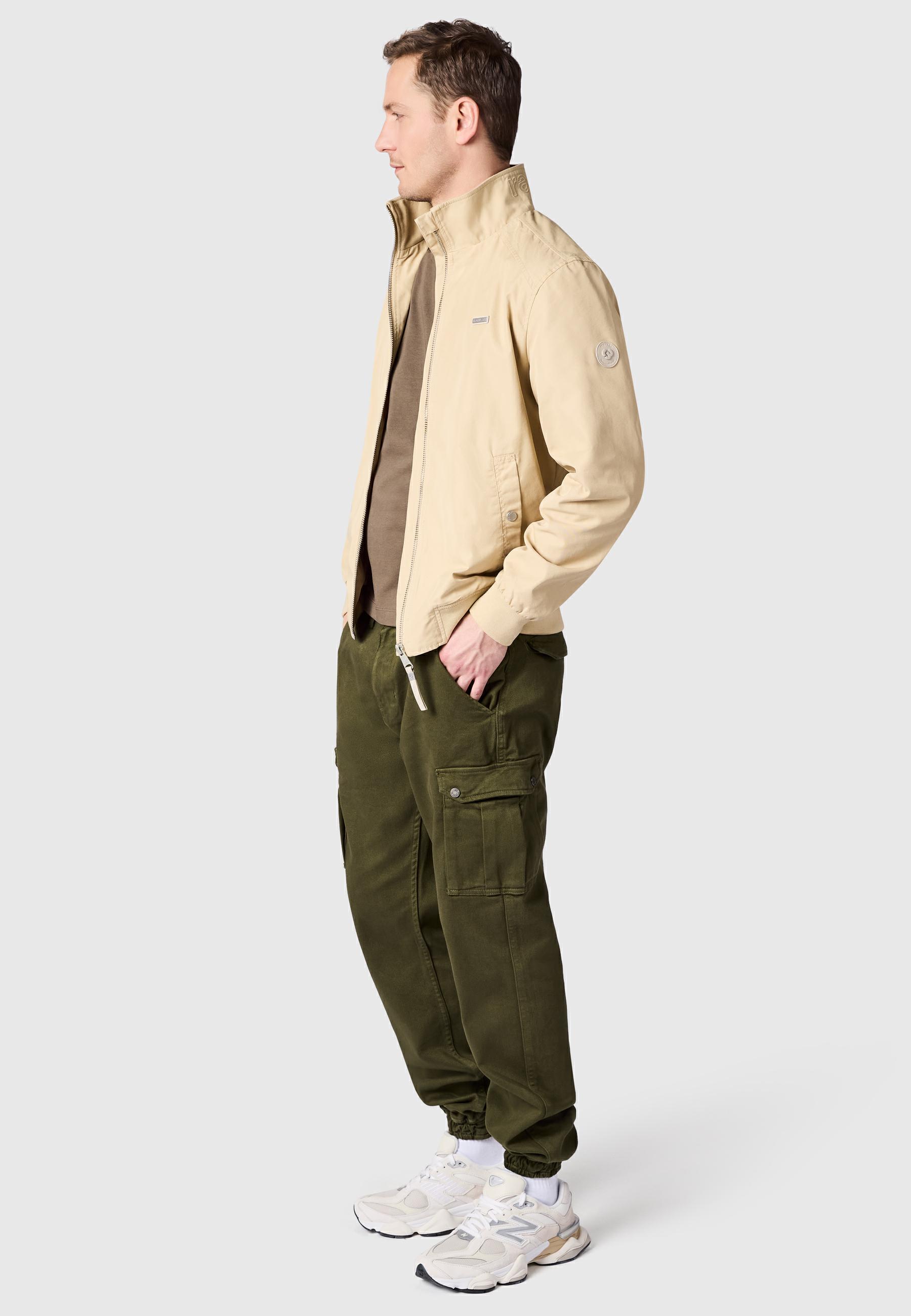 Leichte Übergangsjacke mit Stehkragen "Izzyk YOUMODO" Sand