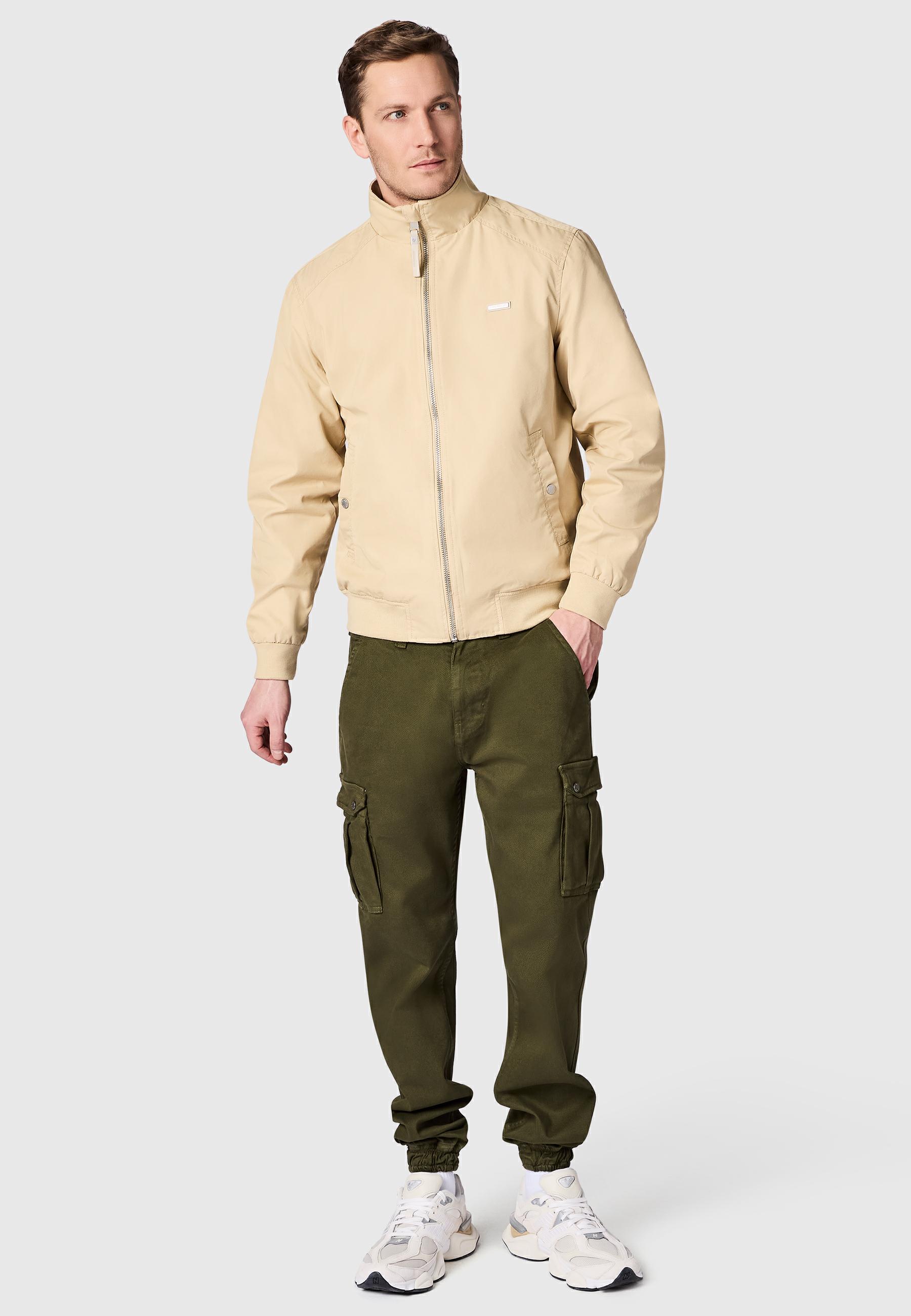 Leichte Übergangsjacke mit Stehkragen "Izzyk YOUMODO" Sand