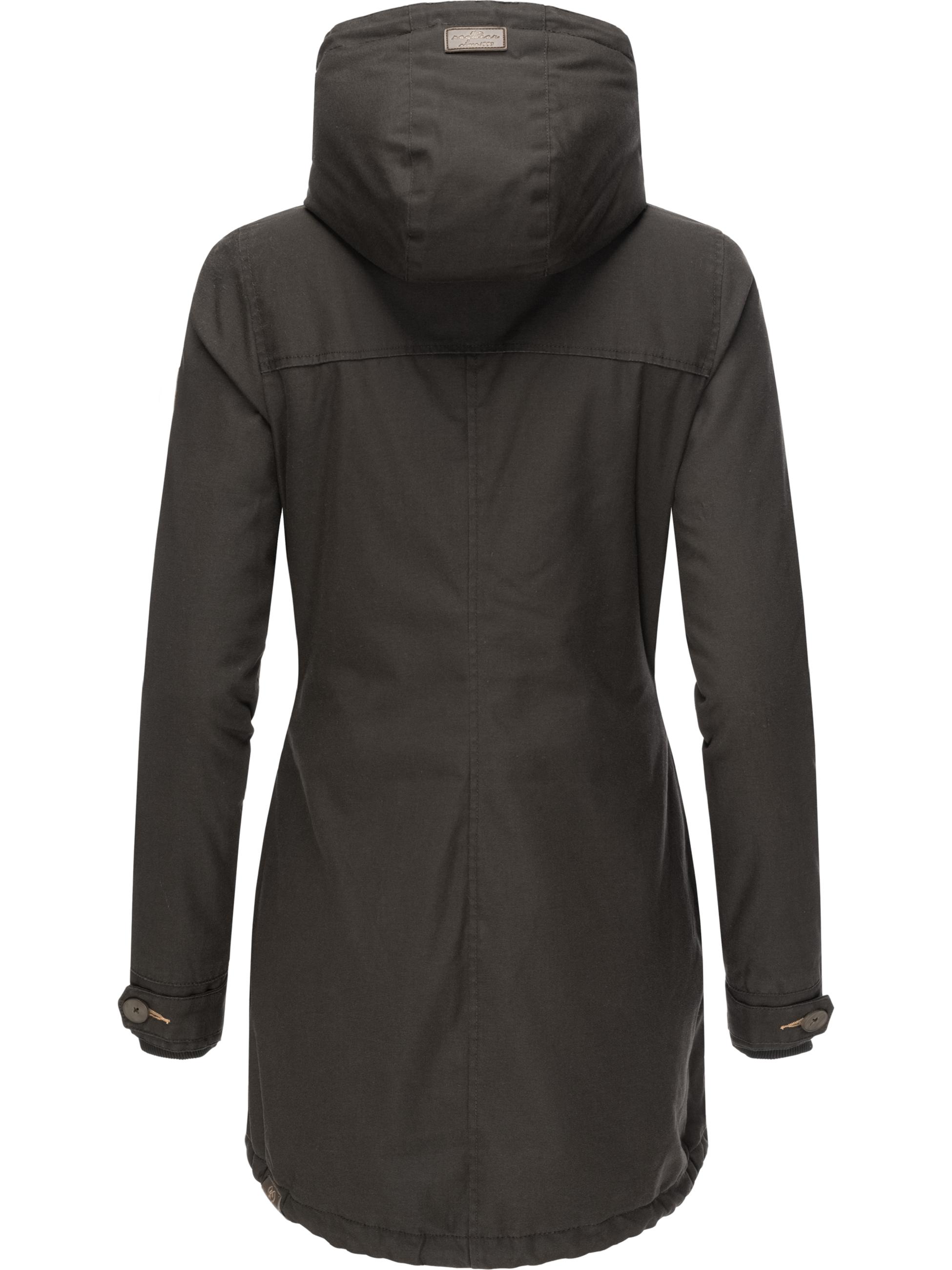 Langer Winterparka mit Kapuze "Jane Black Label" Black21