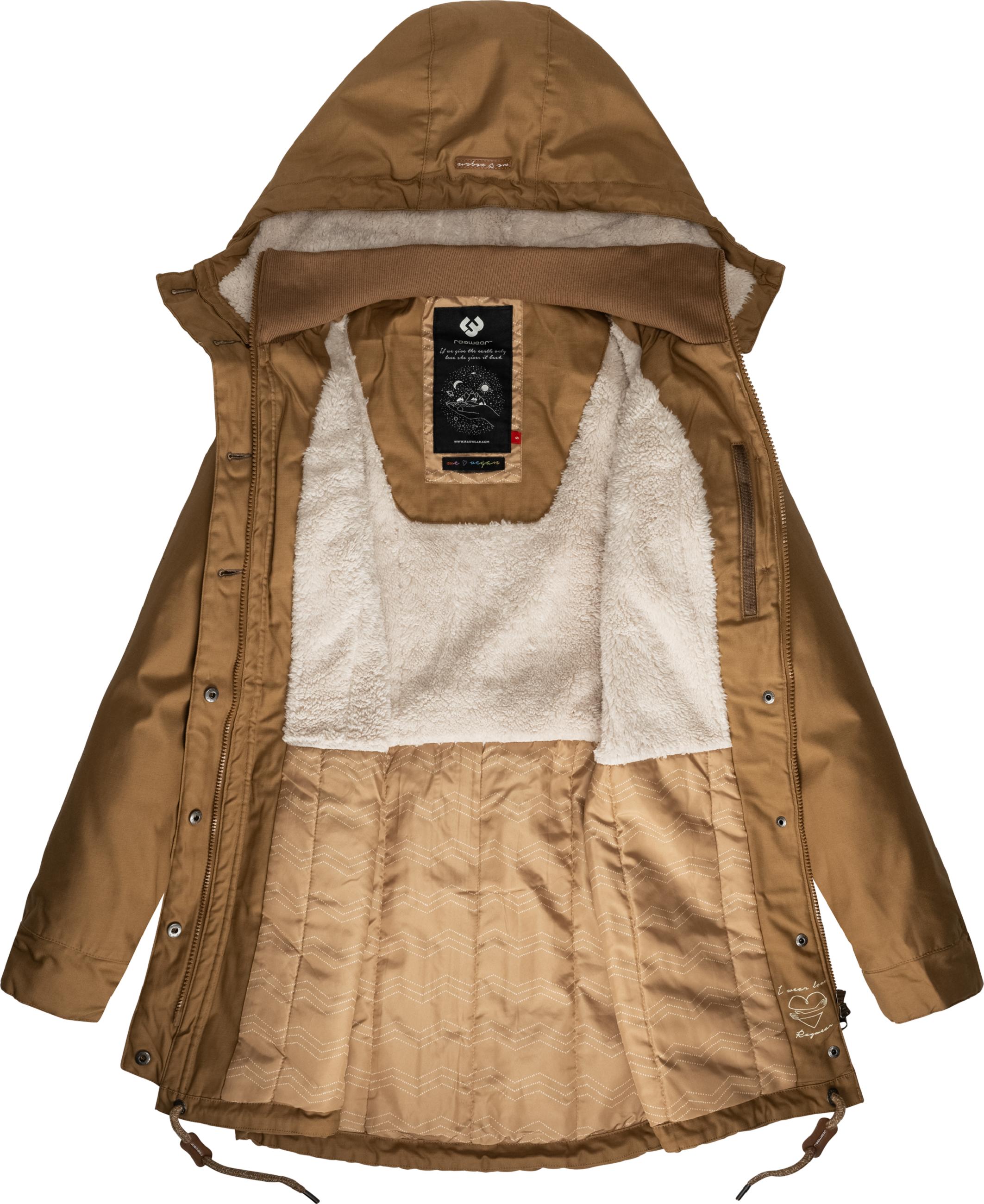 Langer Winterparka mit Kapuze "Jane Black Label" Tabacco20