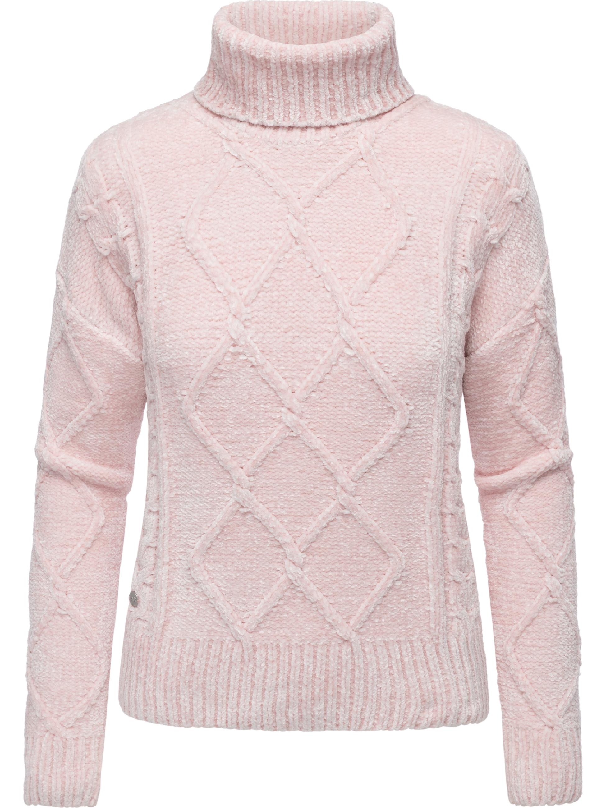 Weicher Strickpullover mit Rollkragen "Janna Short" Marshmallow