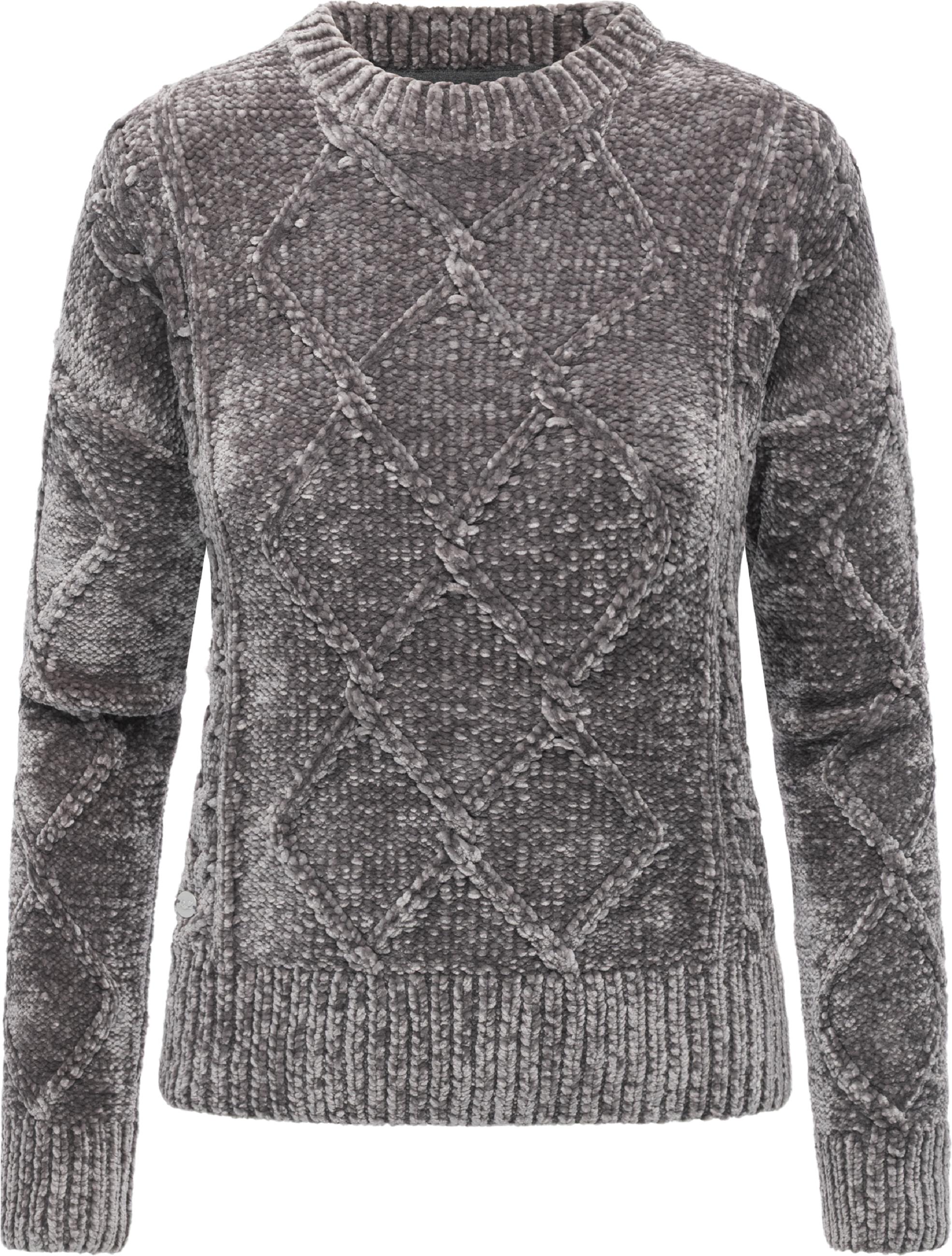 Weicher Strickpullover "Jannina" Stone Grey