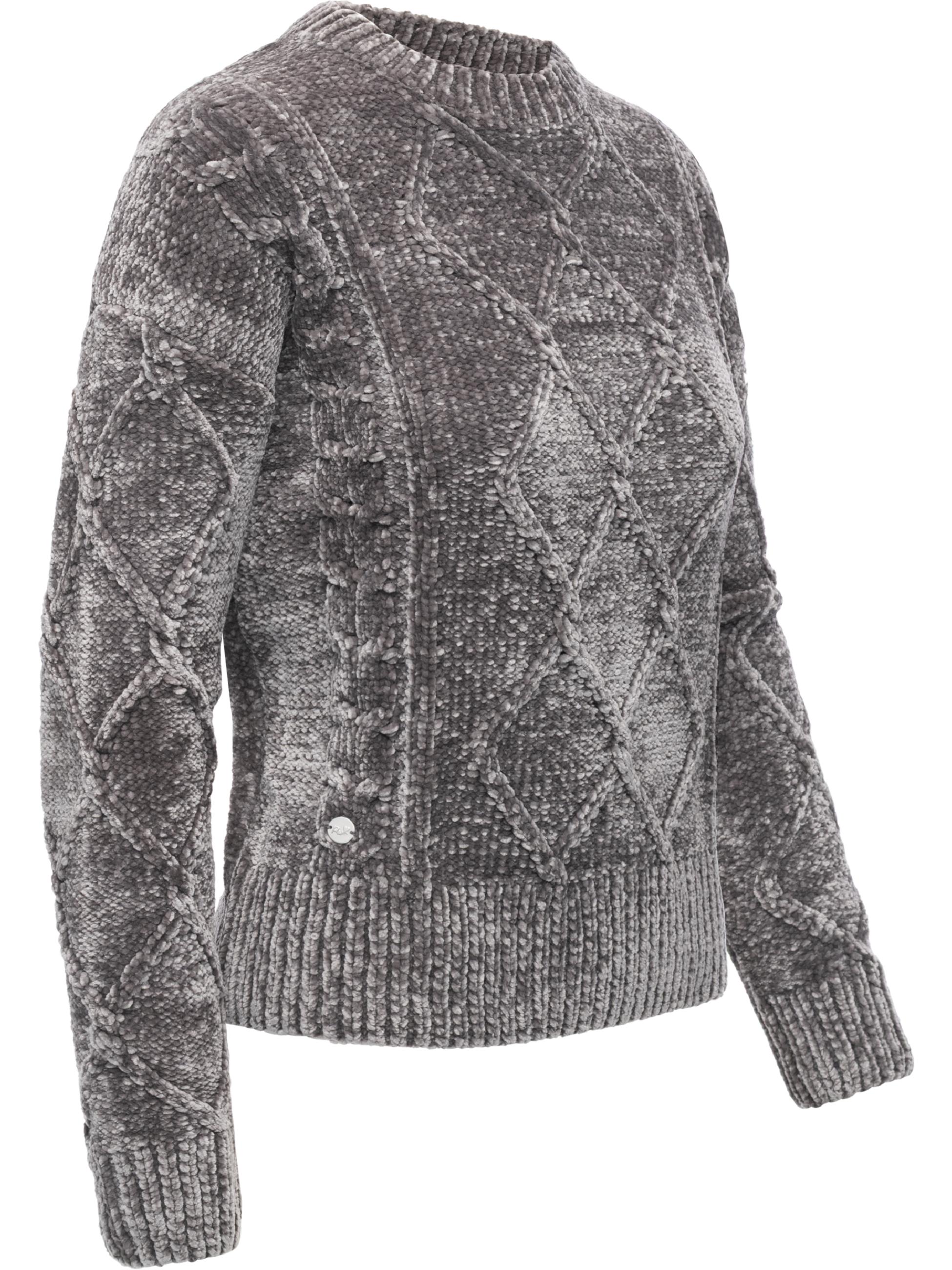 Weicher Strickpullover "Jannina" Stone Grey