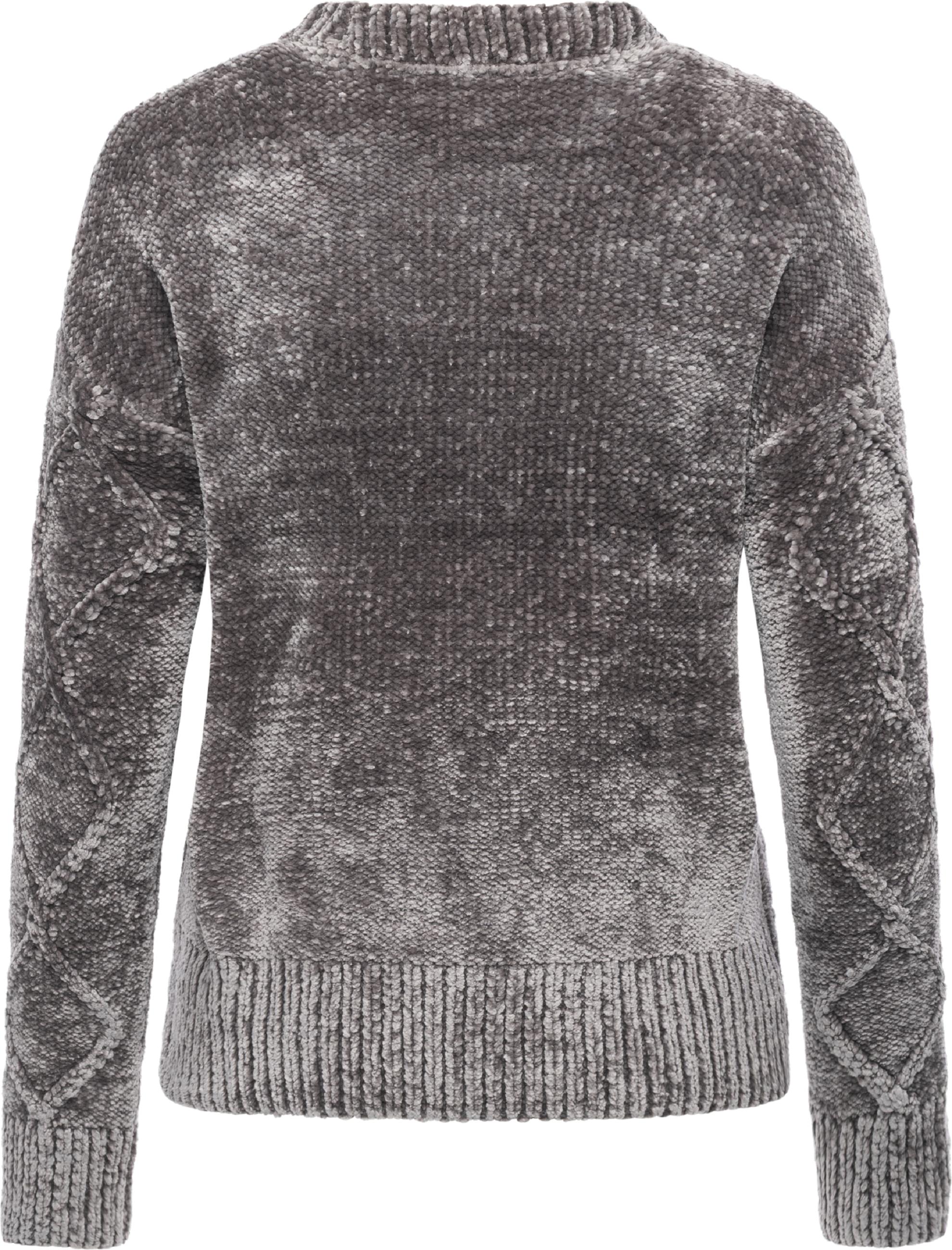 Weicher Strickpullover "Jannina" Stone Grey