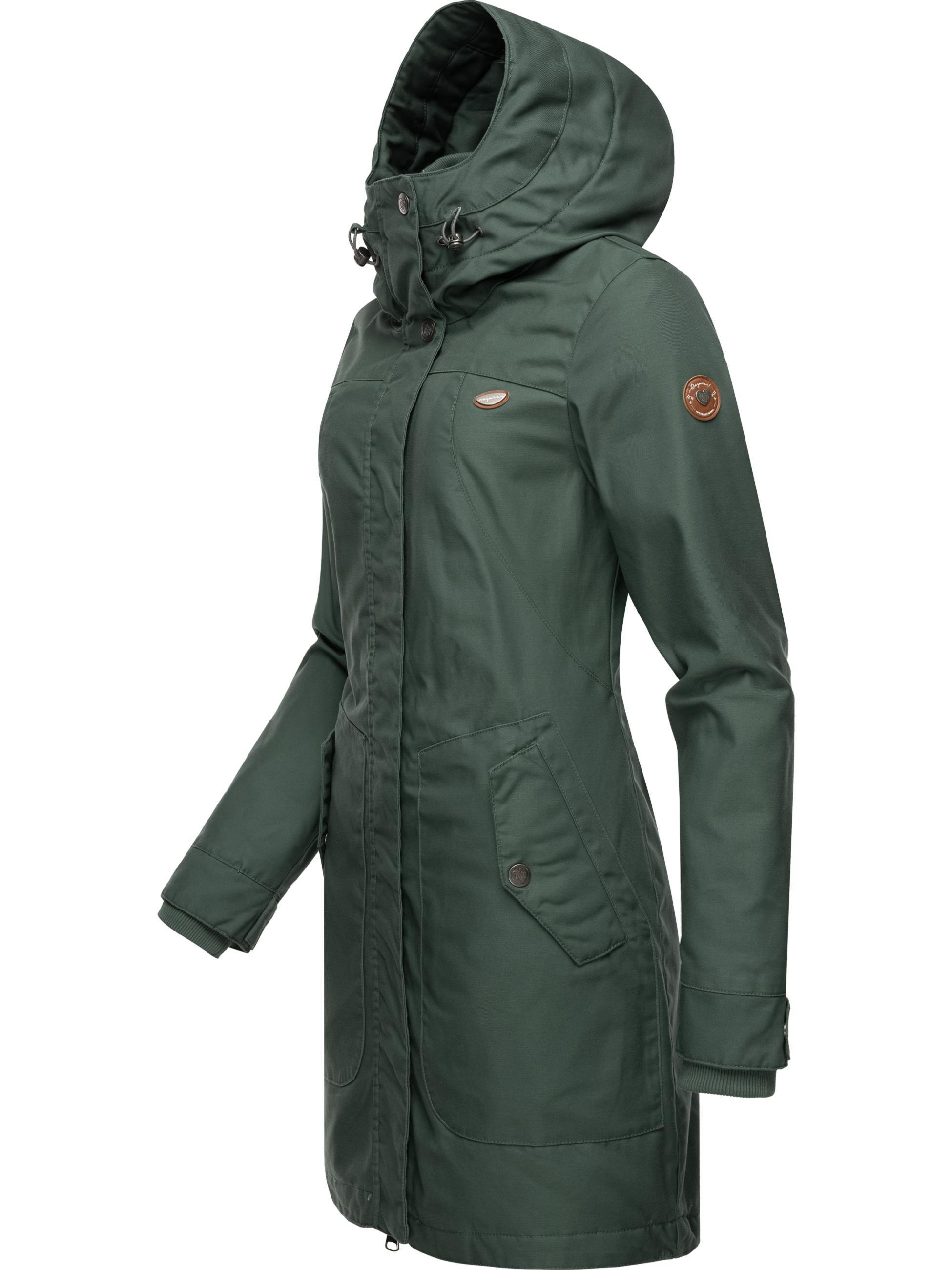 Langer Winterparka mit Kapuze "Jannisa" Pine Green23