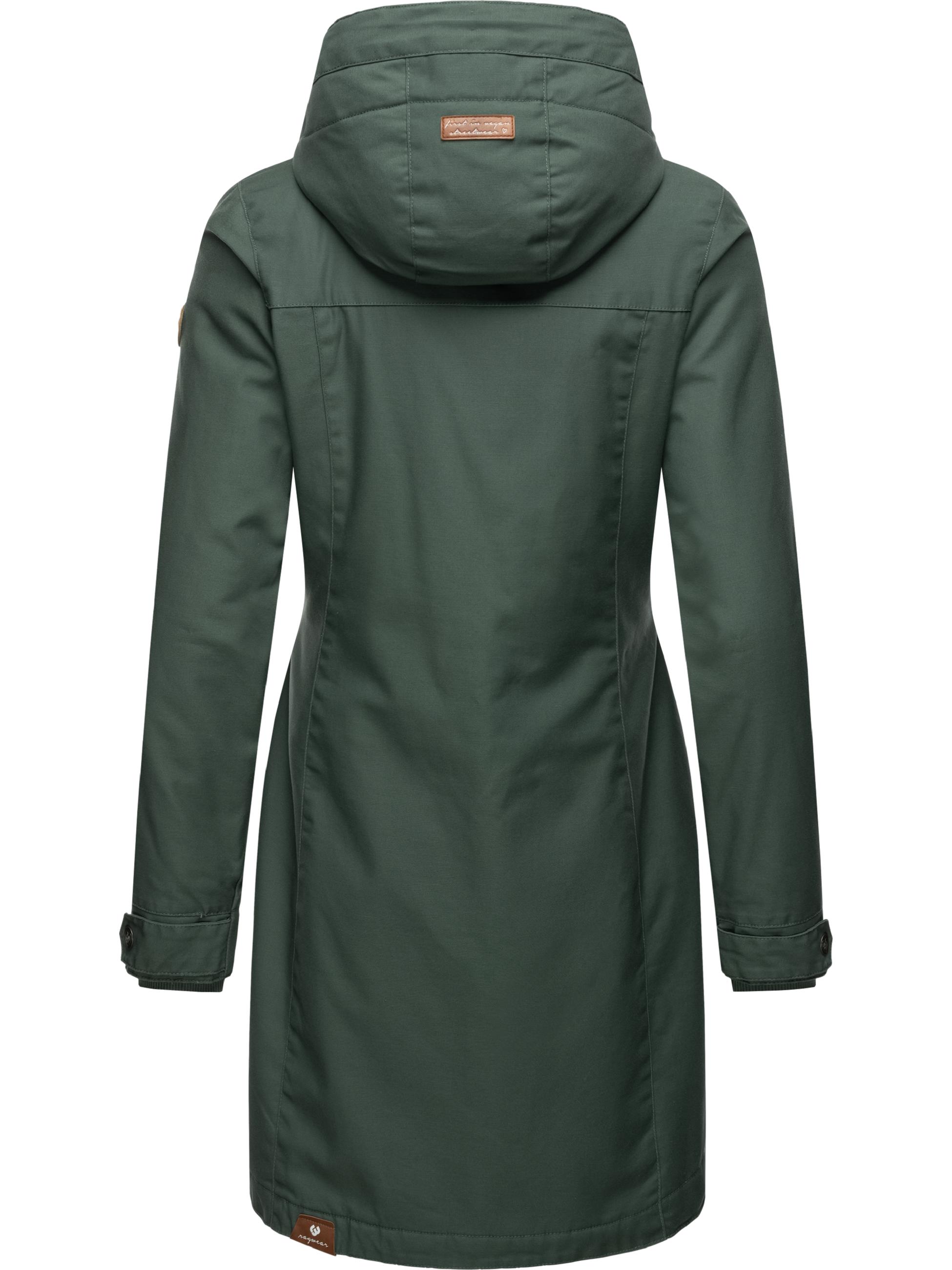 Langer Winterparka mit Kapuze "Jannisa" Pine Green23