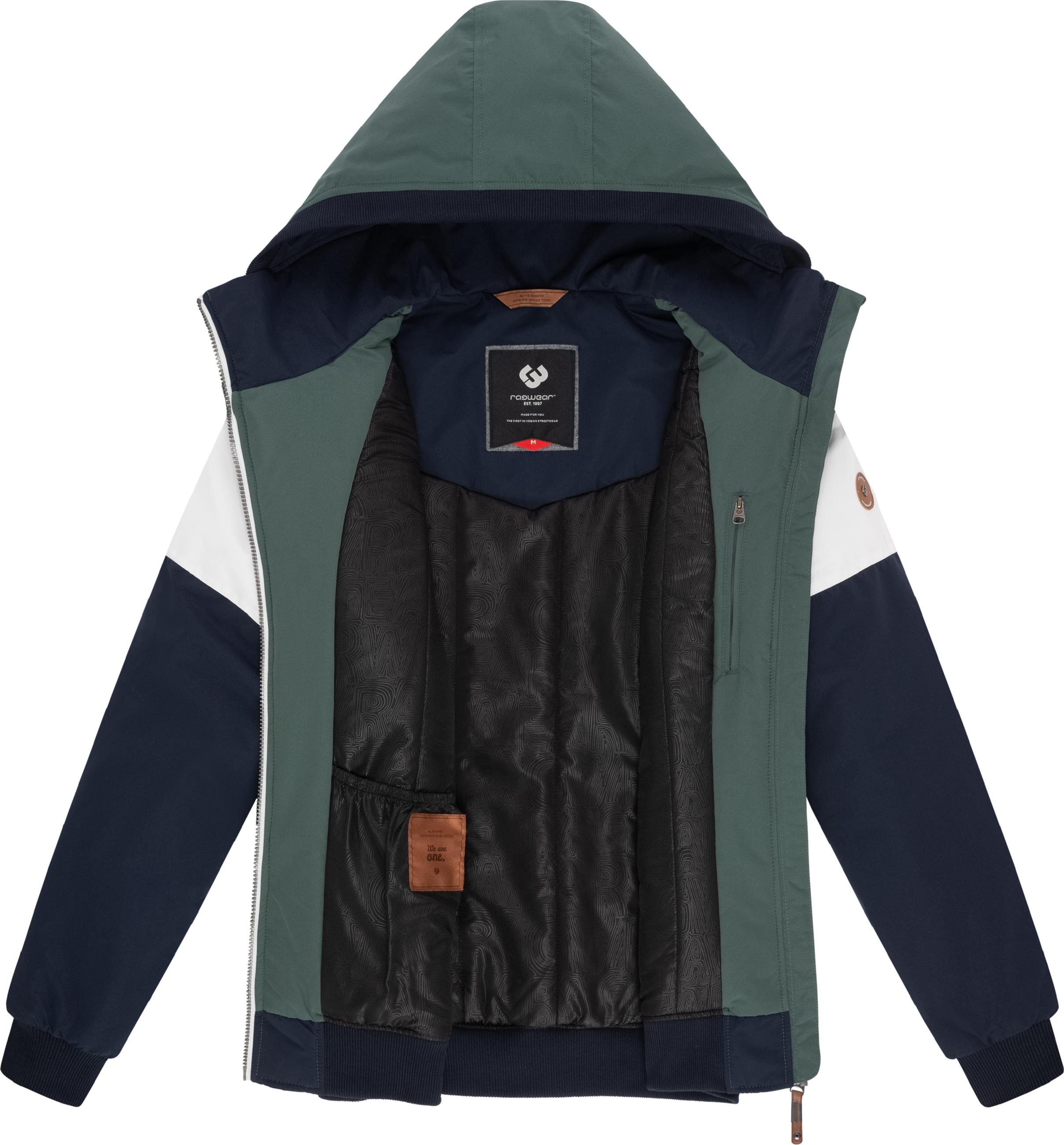 Wasserdichte Winterjacke mit Kapuze "Jayce YOUMODO" Pine Green