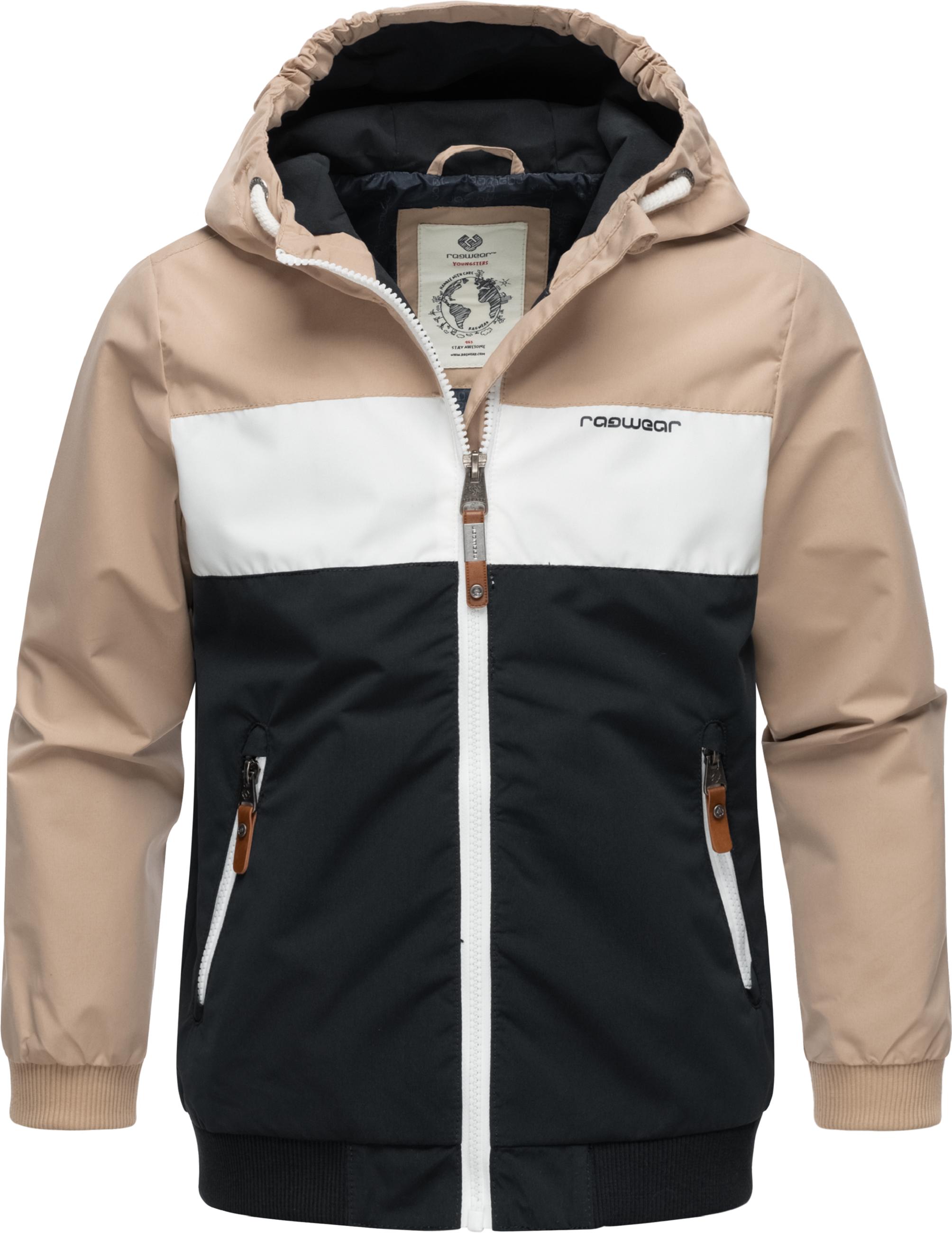 Leichte Übergangsjacke mit Kapuze "Jayco" Sand