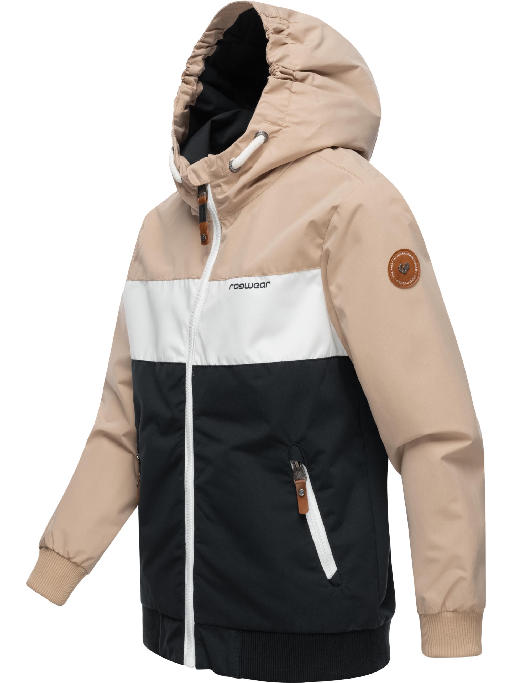 Leichte Übergangsjacke mit Kapuze "Jayco" Sand