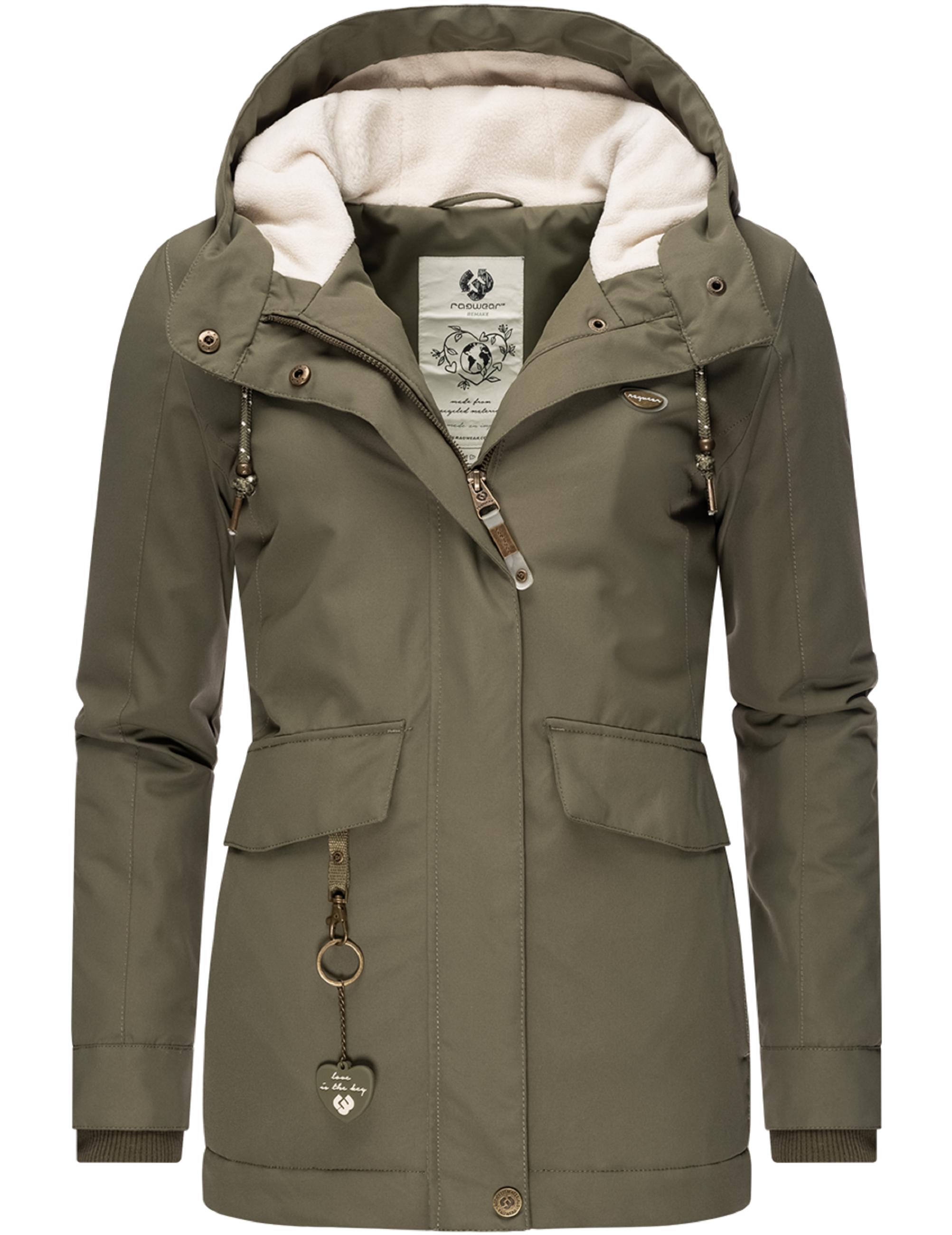 Winterparka mit Kapuze "Jazmin Intl." Olive