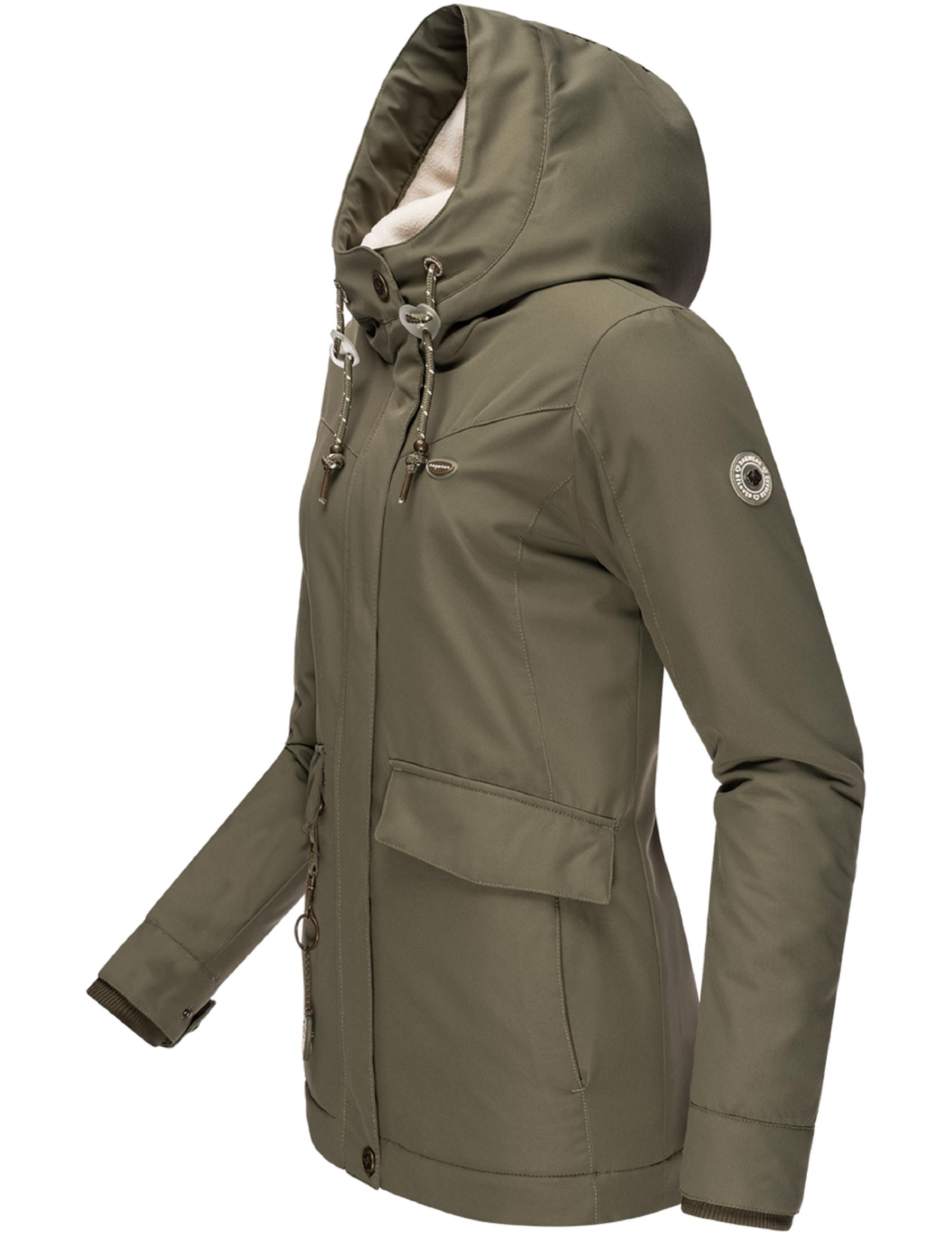 Winterparka mit Kapuze "Jazmin Intl." Olive