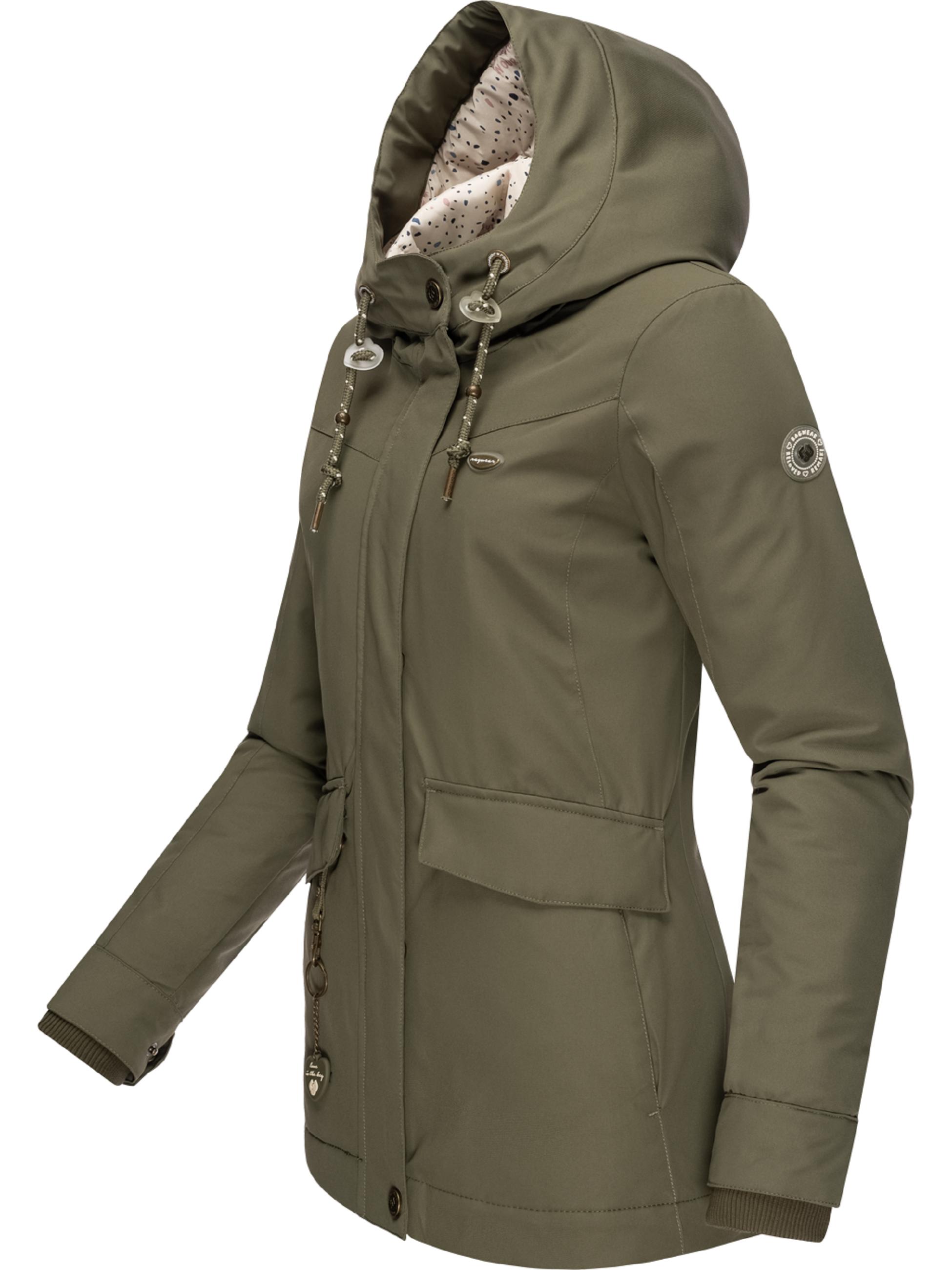 Winterparka mit Kapuze "Jazmin Remake II Intl." Olive