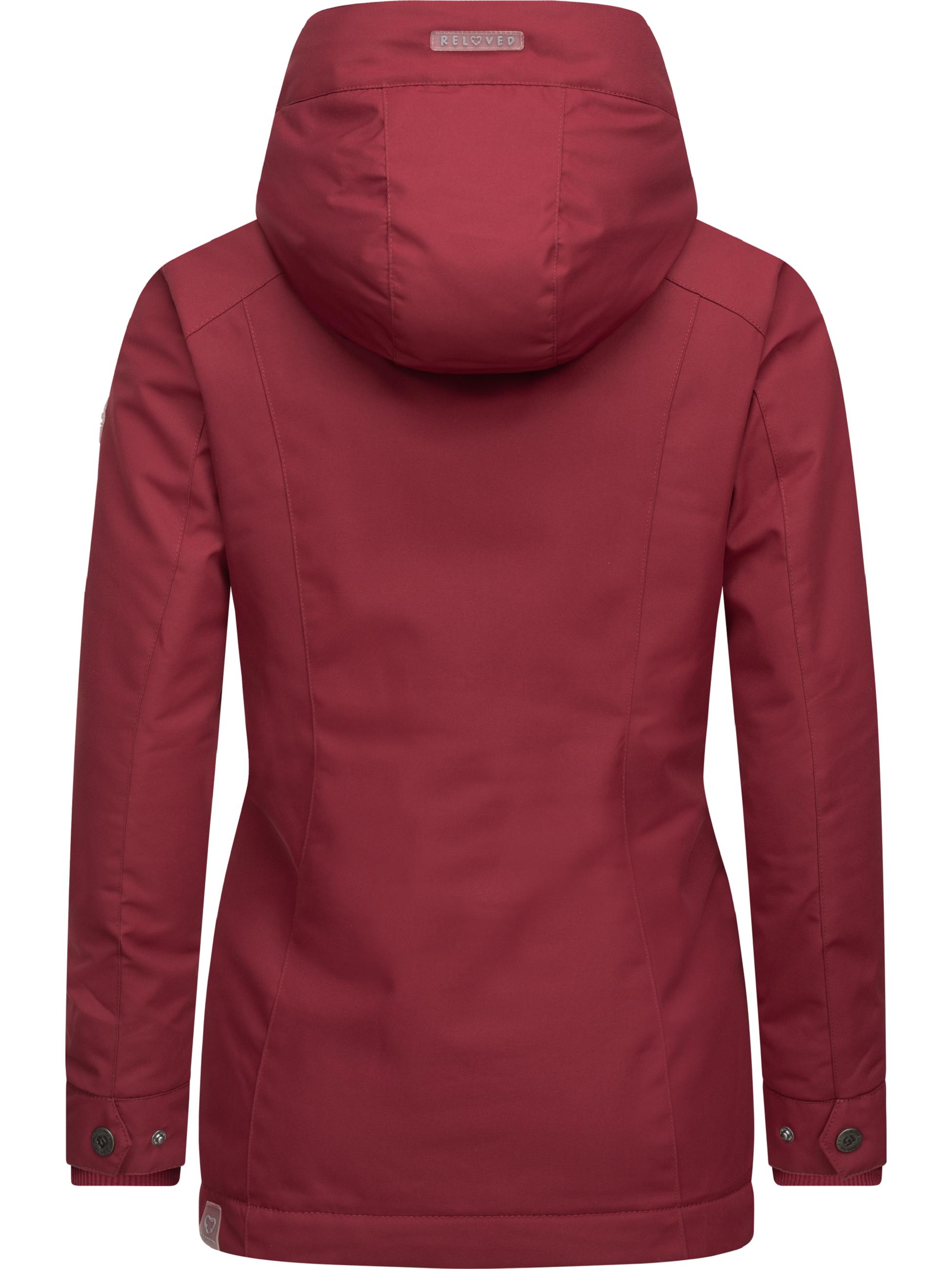 Winterparka mit Kapuze "Jazmin Remake II Intl." Wine Red22