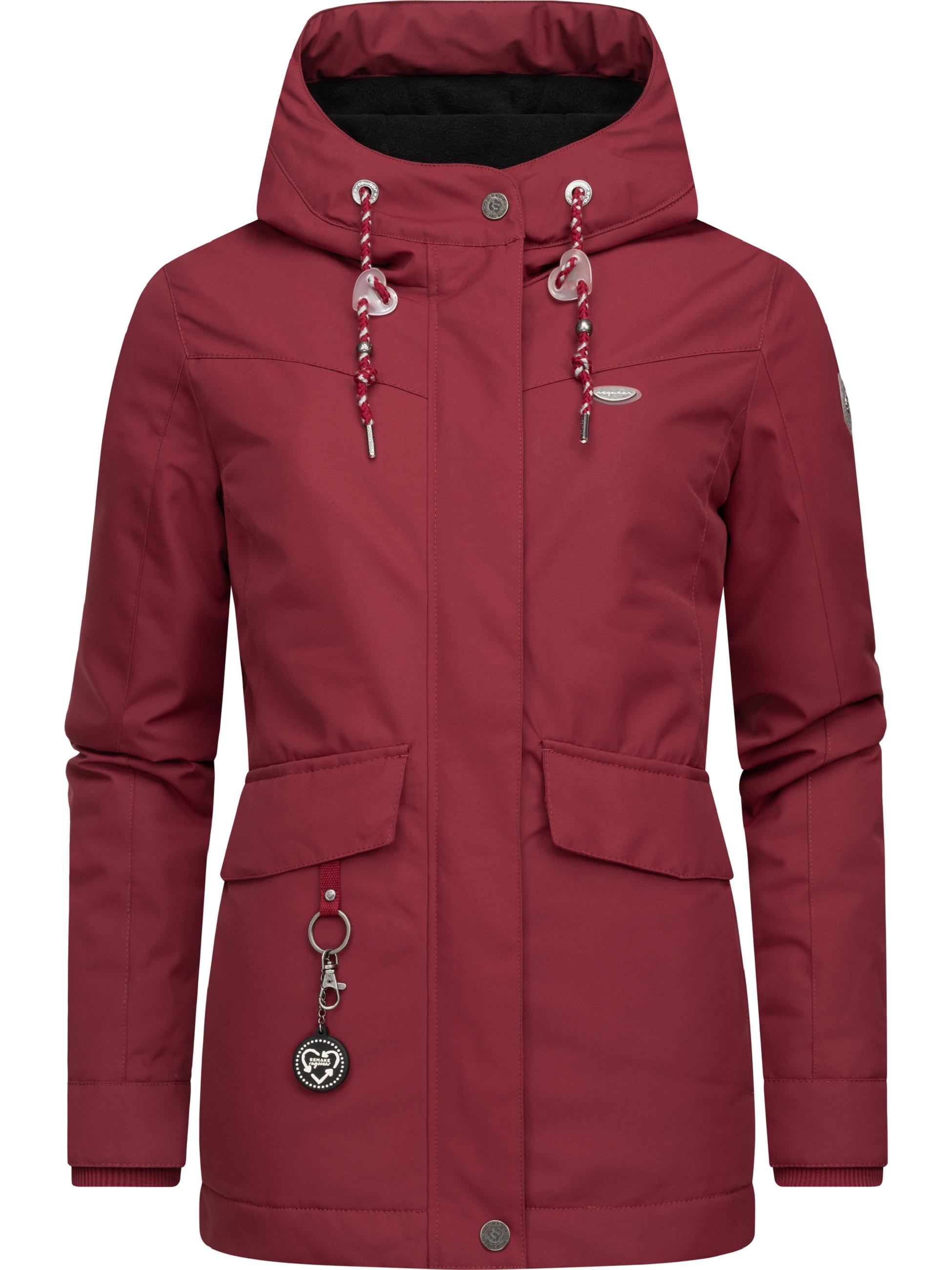 Winterparka mit Kapuze "Jazmin Remake II Intl." Wine Red22