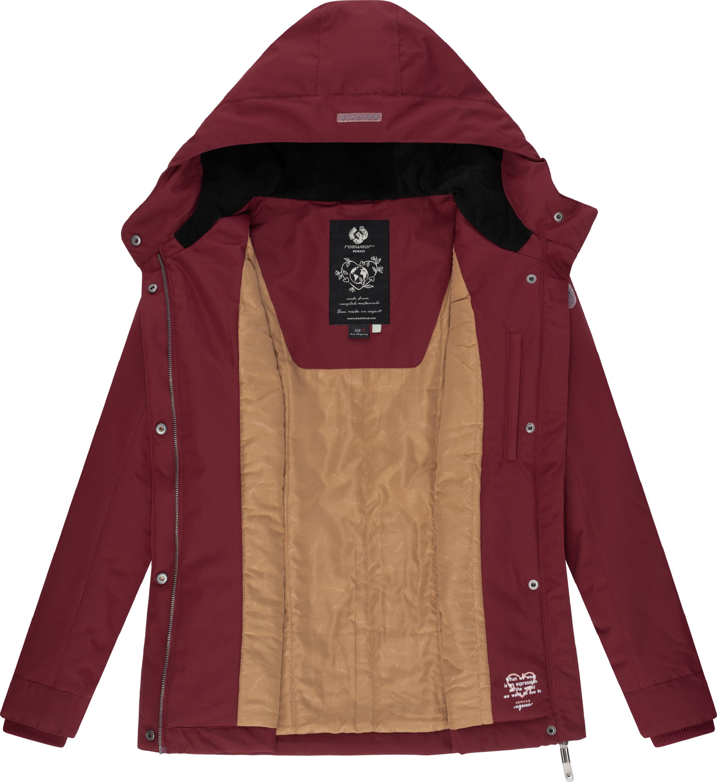 Winterparka mit Kapuze "Jazmin Remake II Intl." Wine Red22