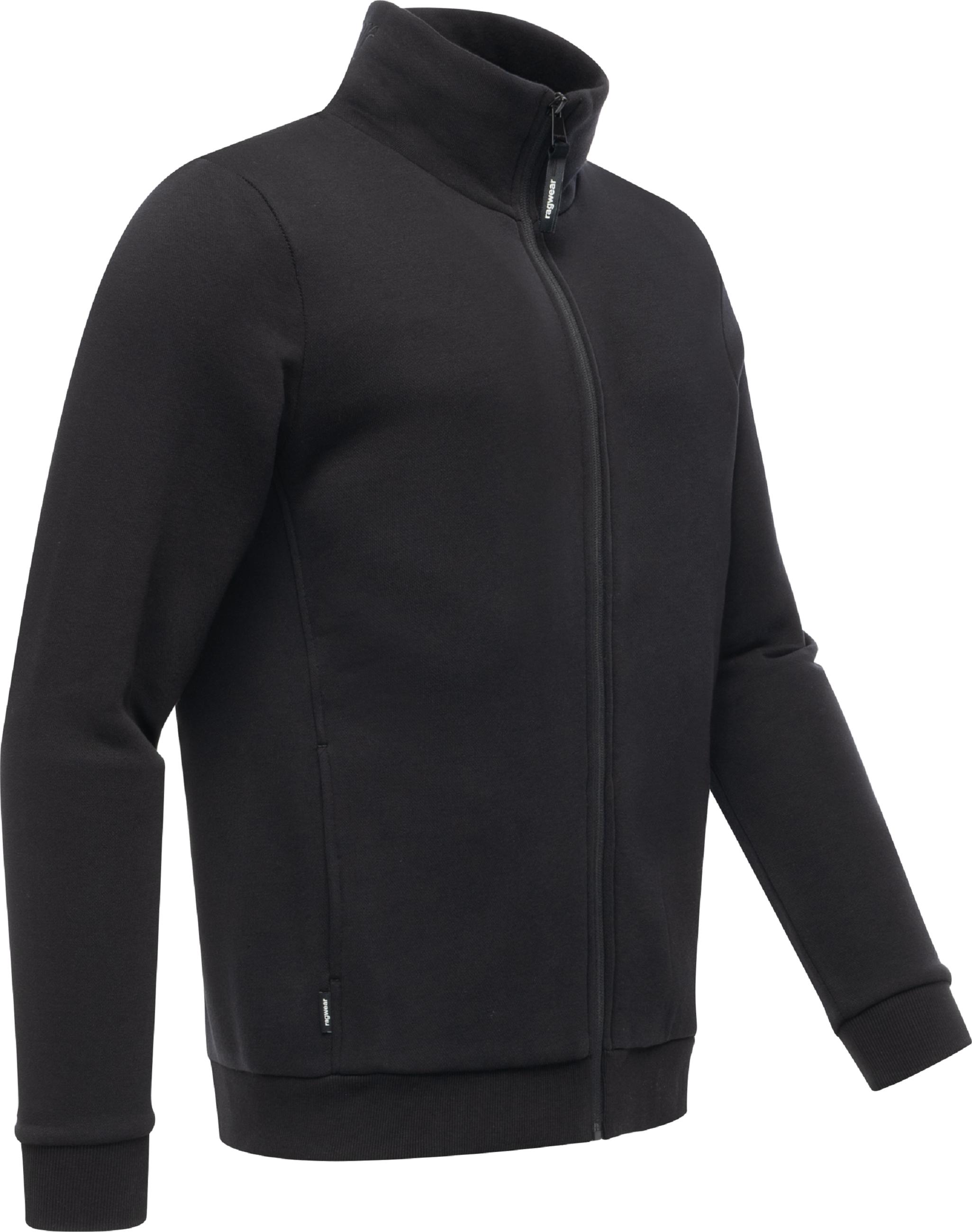 Sweatjacke mit hohem Kragen "Jettrys" Black
