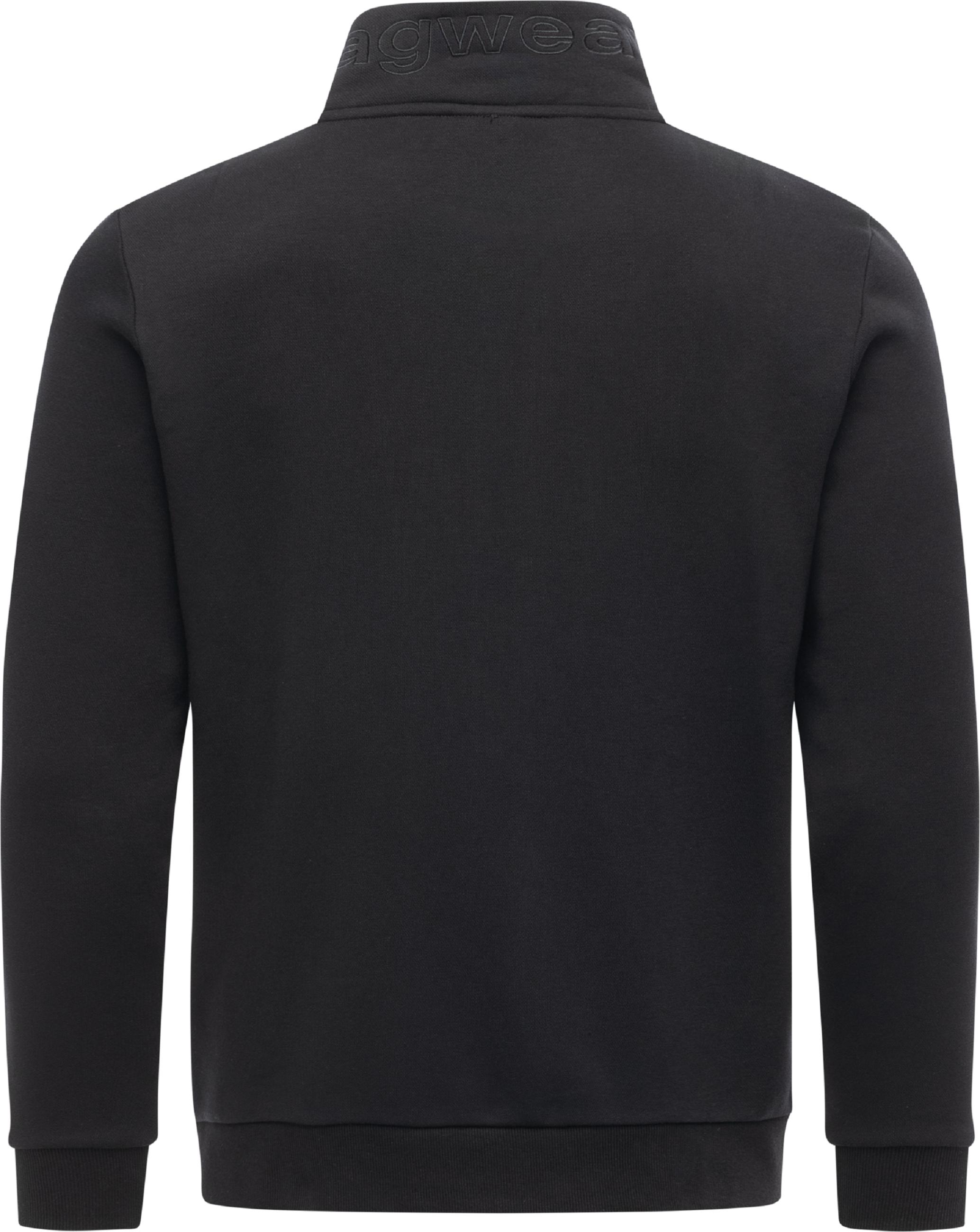 Sweatjacke mit hohem Kragen "Jettrys" Black